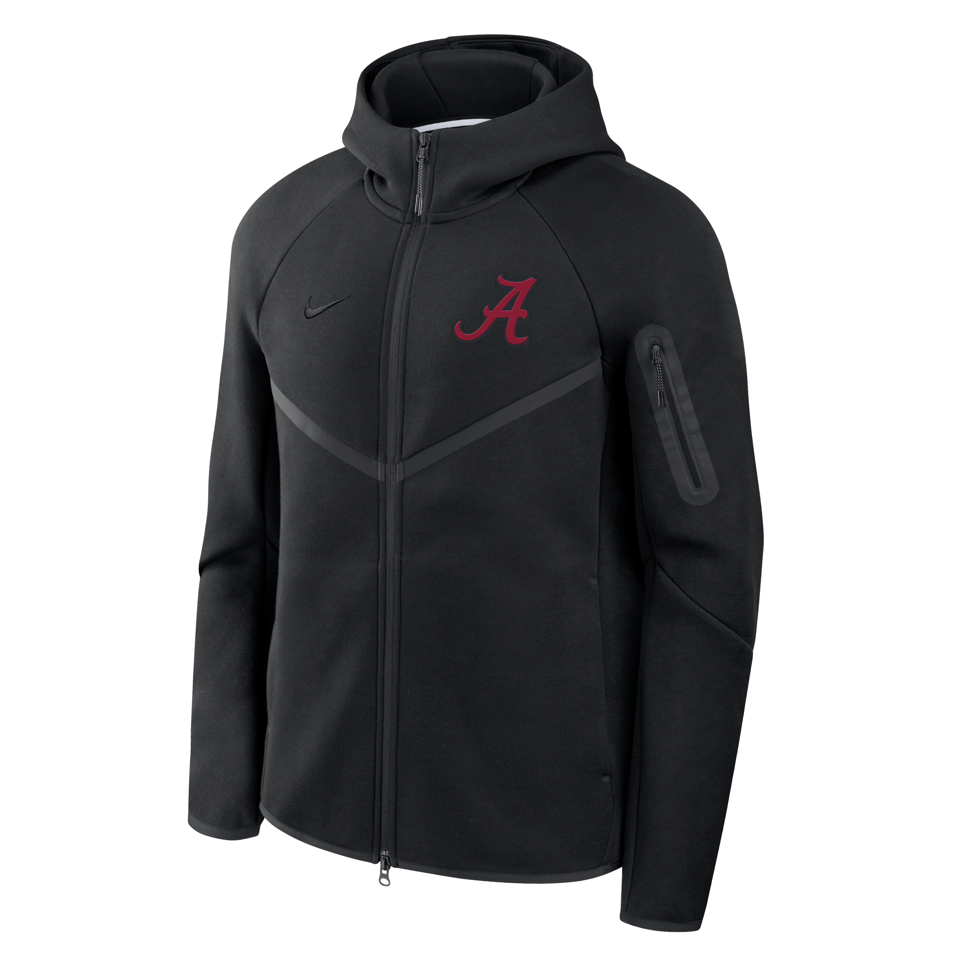 Alabama Tech Fleece Windrunner Men's Nike College Full-Zip Hooded Jacket