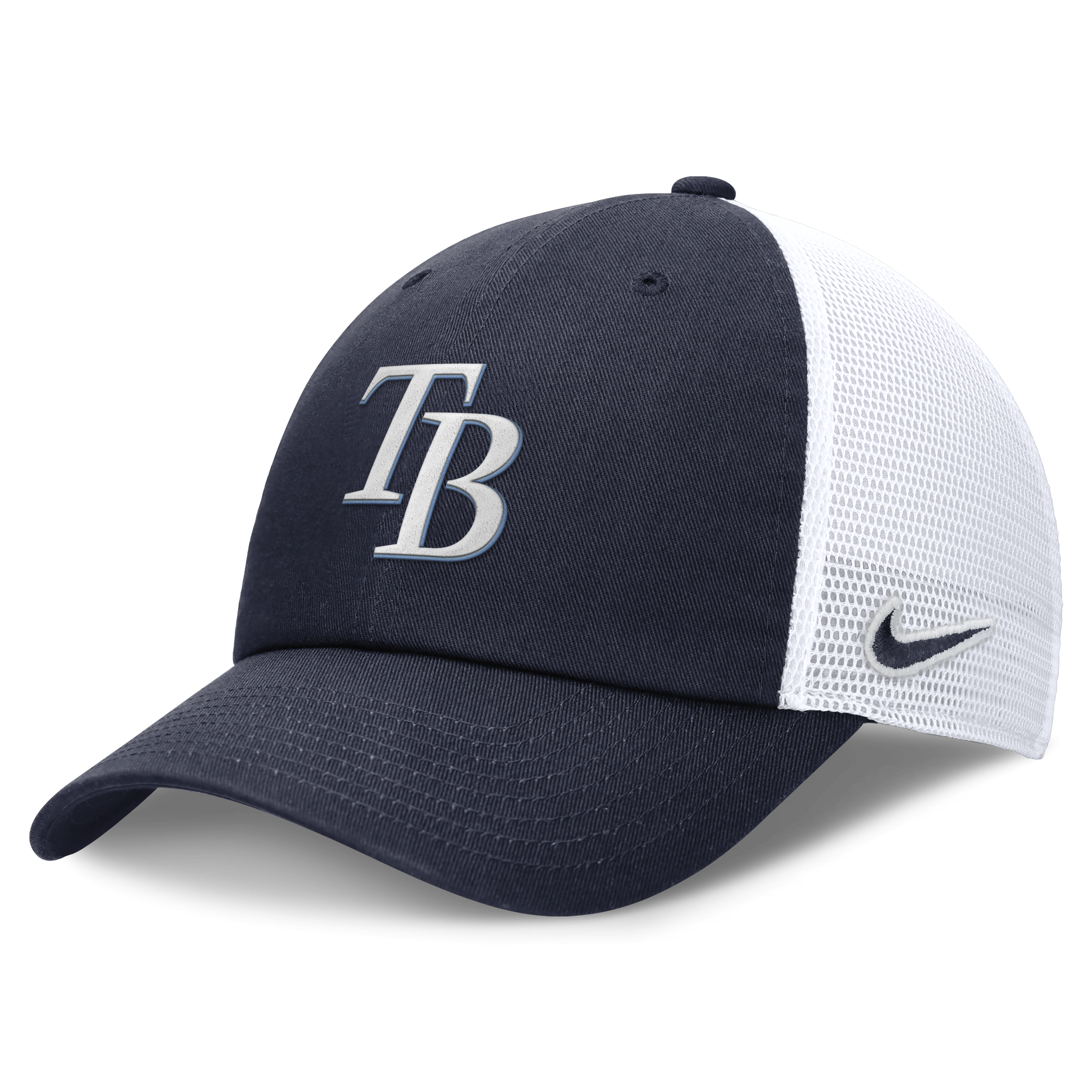 Tampa Bay Rays Evergreen Club Men's Nike MLB Trucker Adjustable Hat