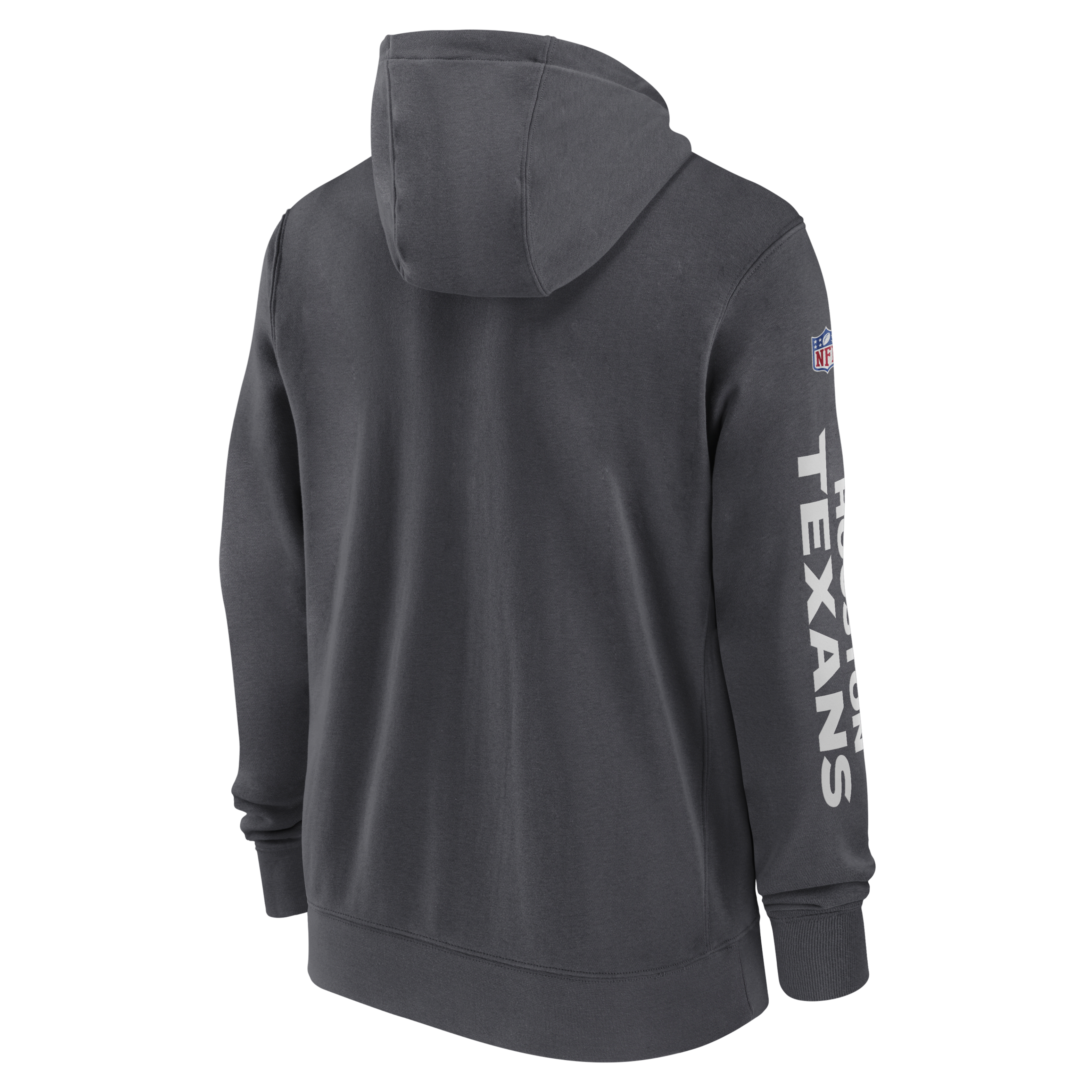 Houston Texans Sideline Team Issue Club Men's Nike Full Zip Hoodie