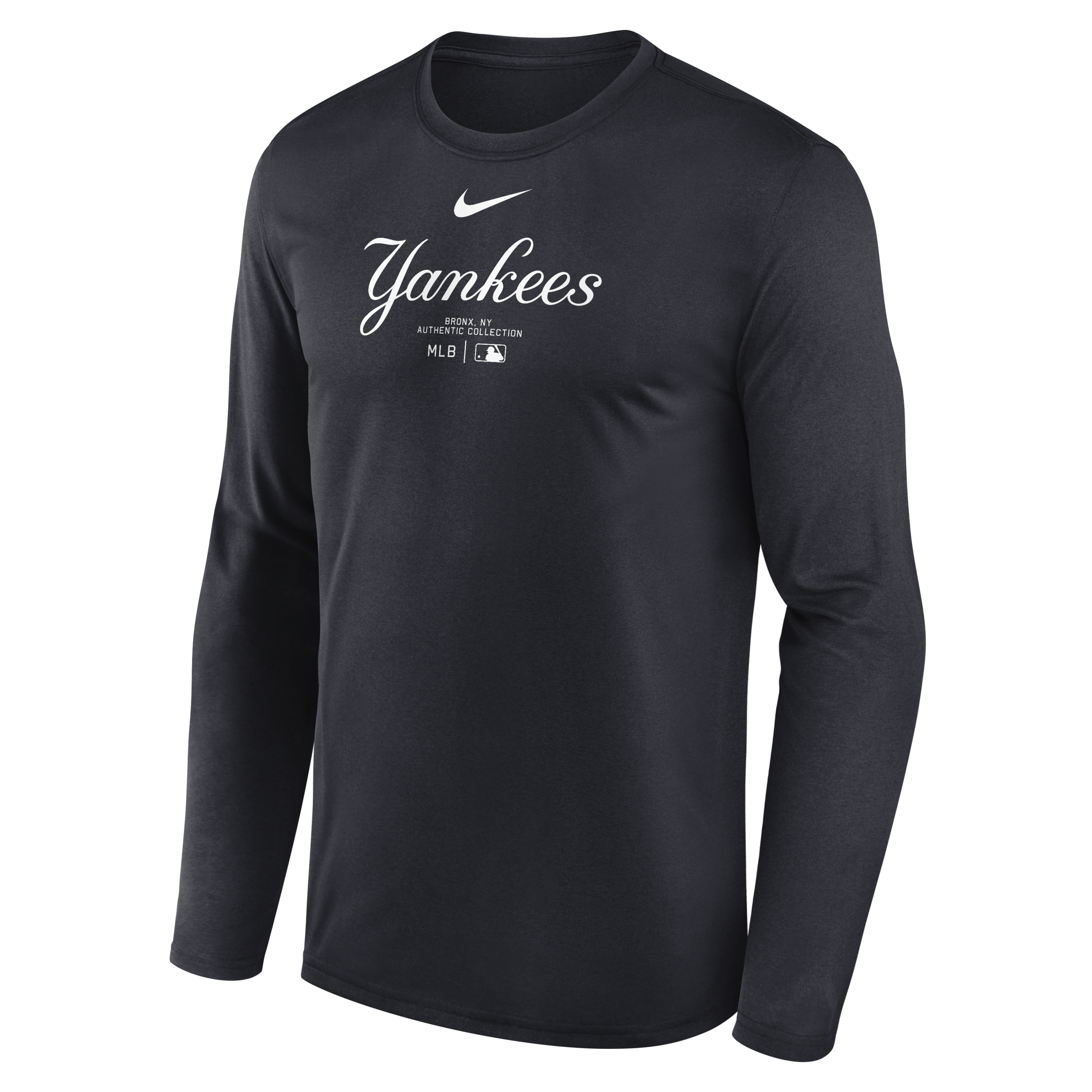 New York Yankees Authentic Collection Practice Men's Nike Dri-FIT MLB Long-Sleeve T-Shirt