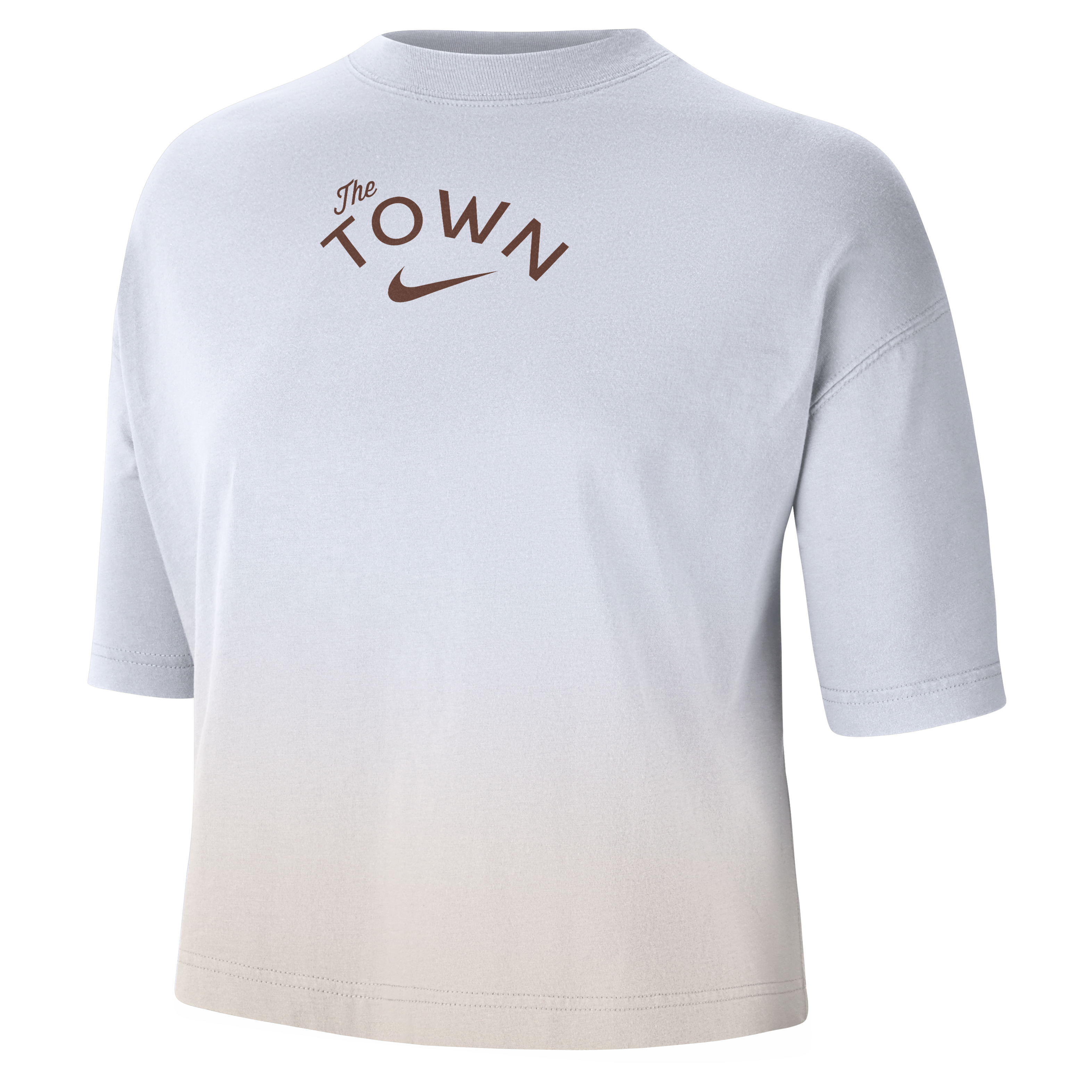 Golden State Warriors Courtside City Edition Premium Women's Nike NBA Boxy T-Shirt