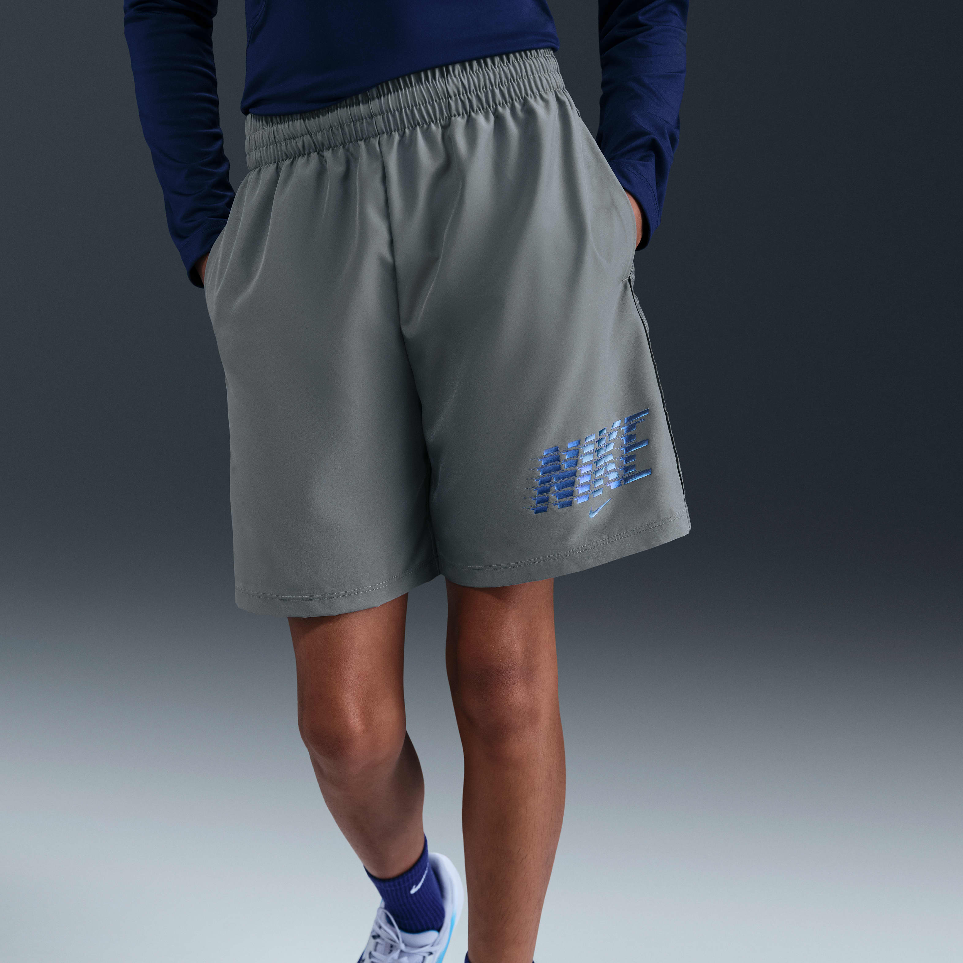 Nike Multi Big Kids' (Boys') Dri-FIT Woven Shorts