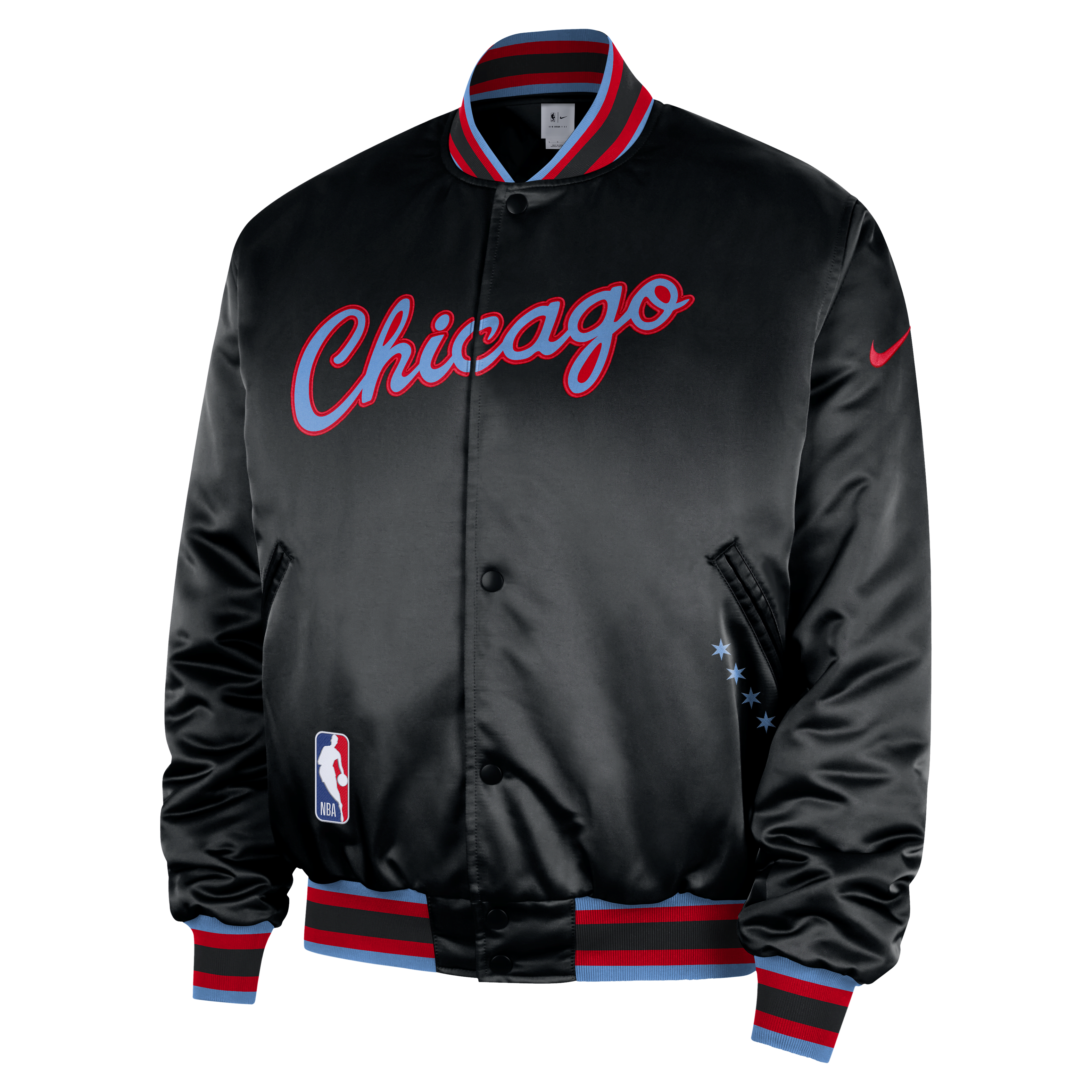 Chicago Bulls City Edition Men's Nike NBA Premium Jacket