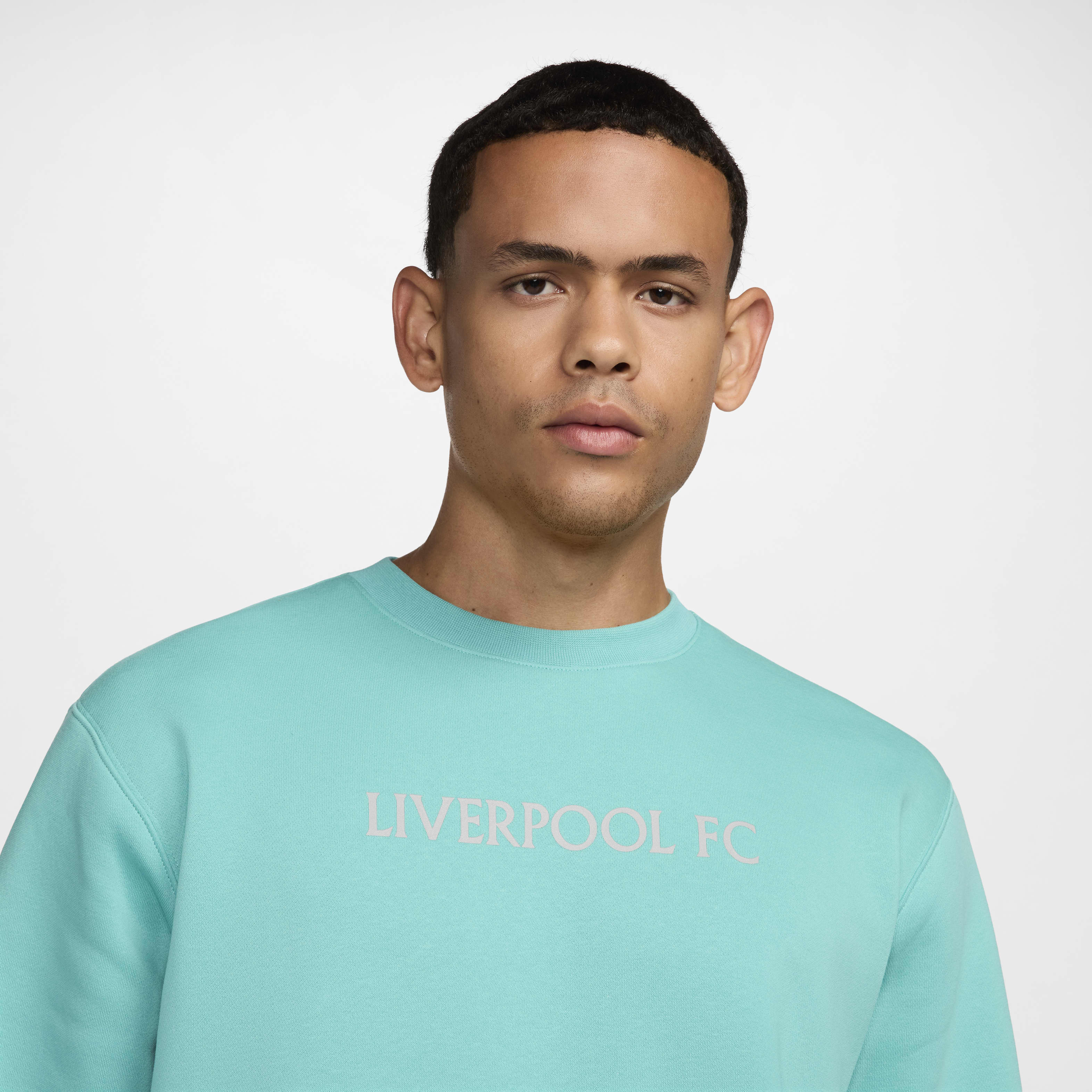 Liverpool FC Club Men's Nike Soccer Crew-Neck Sweatshirt