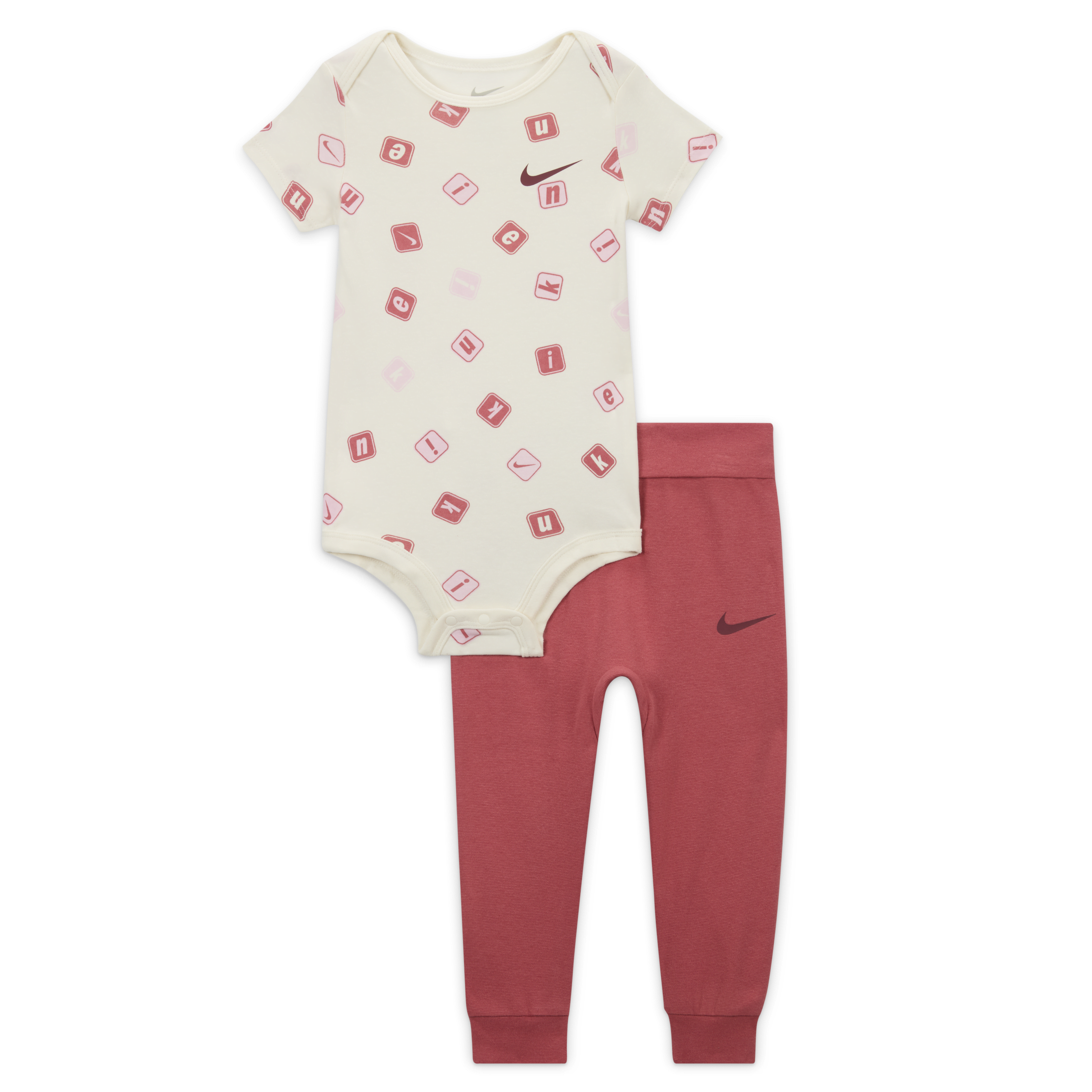 Nike Baby (12-24M) 2-Piece Printed Bodysuit Set