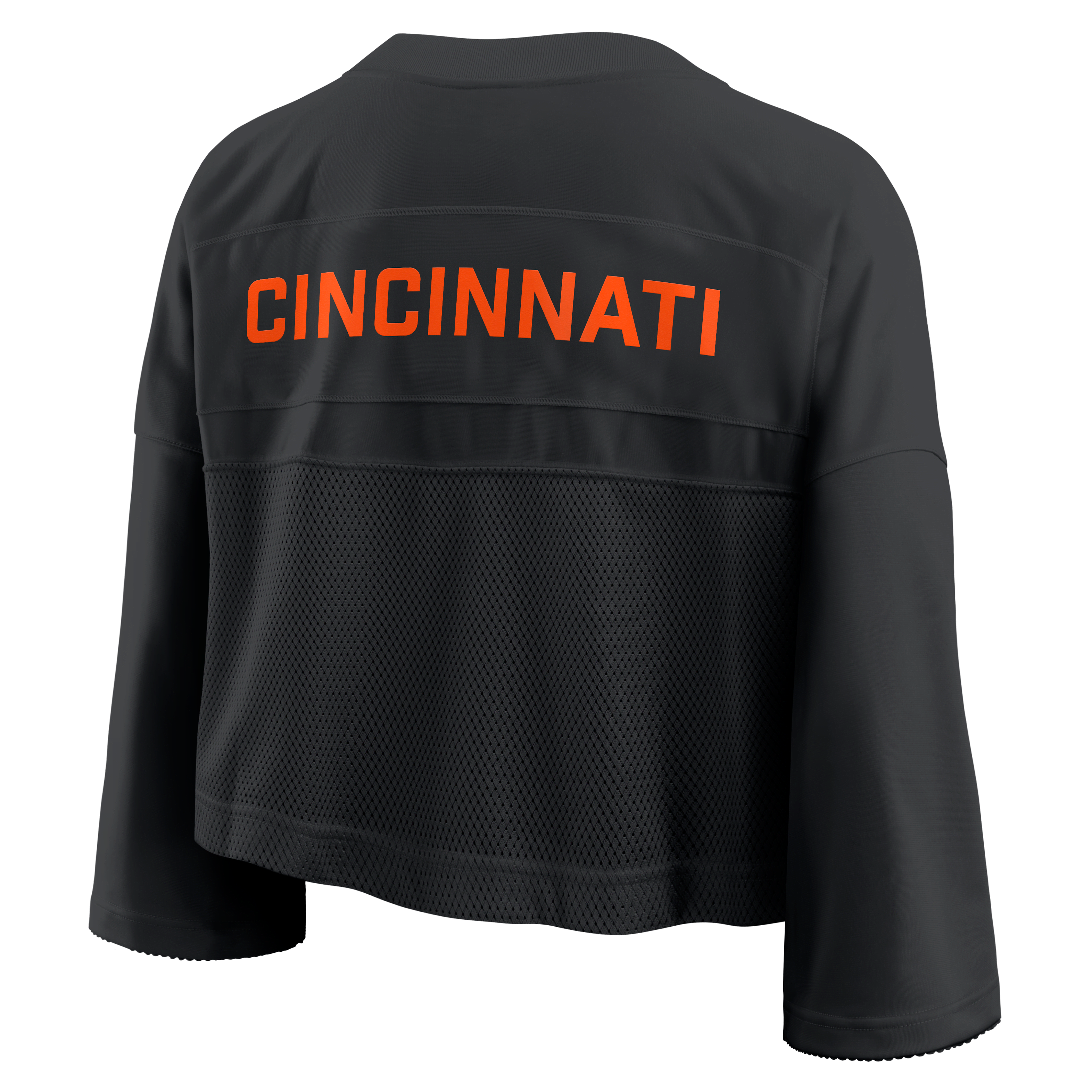 Cincinnati Bengals Wide Receiver Jersey Fashion Women's Nike Dri-FIT NFL Cropped Top