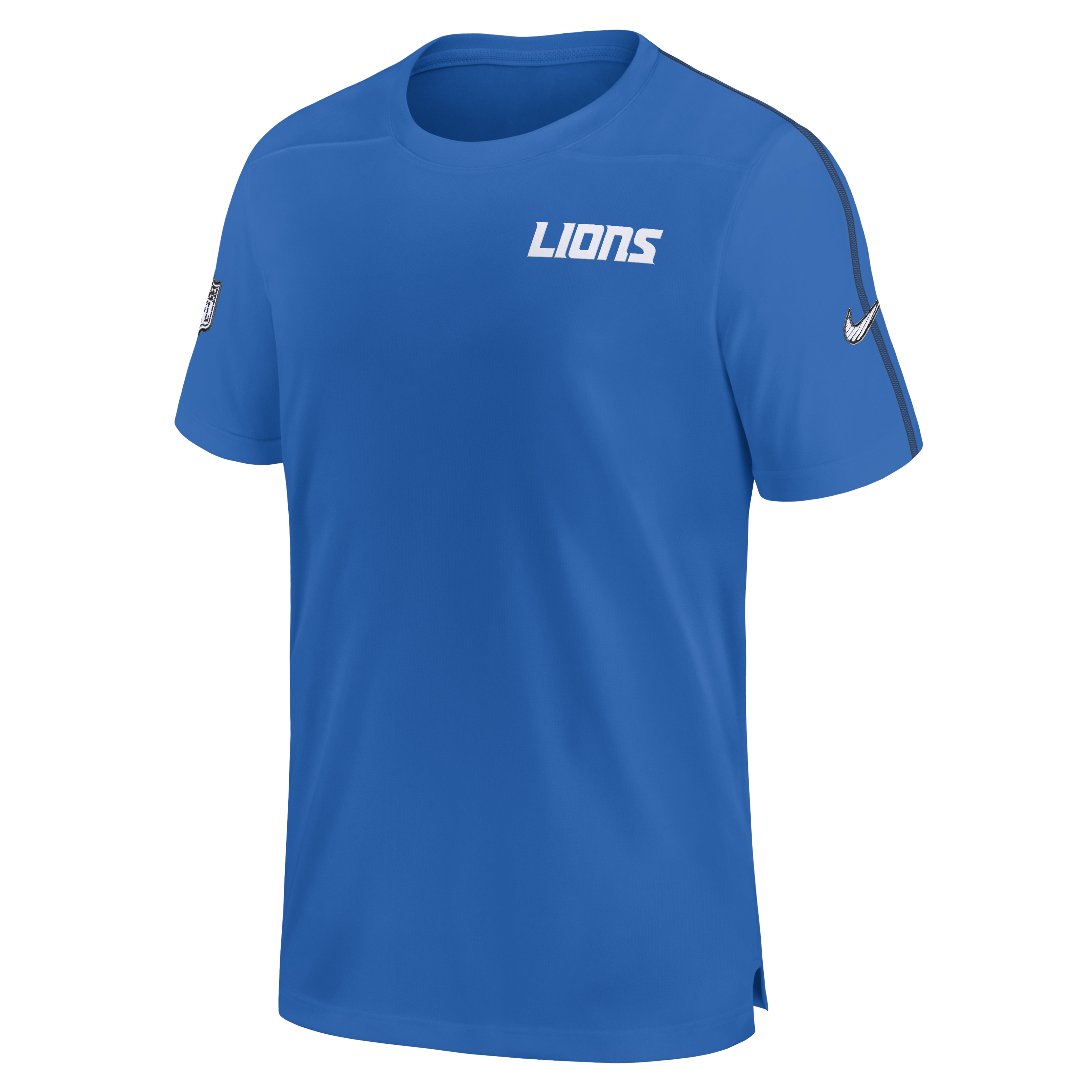 Detroit Lions Sideline Coach Men's Nike Dri-FIT NFL Top