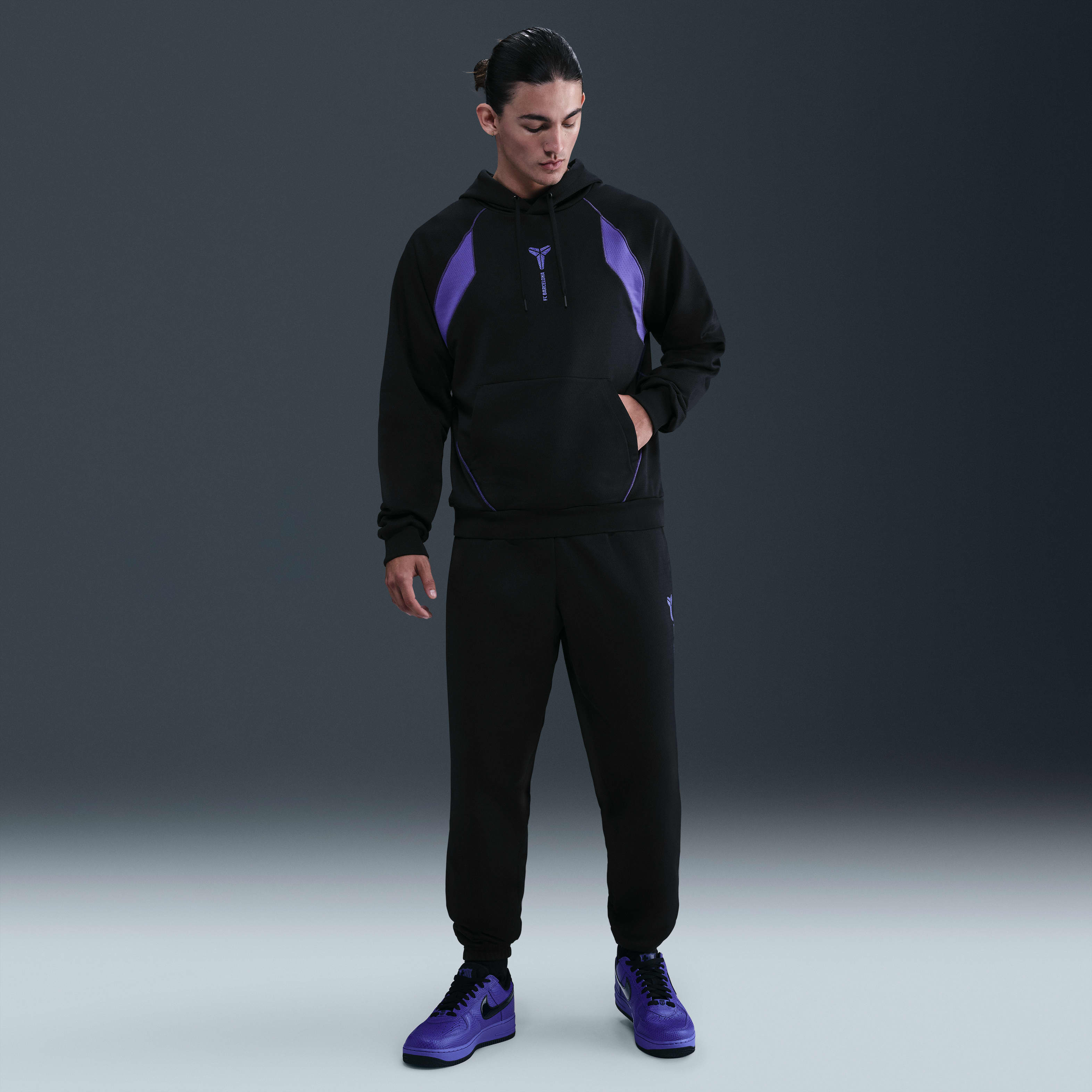 FC Barcelona Away Kobe Therma-FIT Soccer Pullover Hoodie