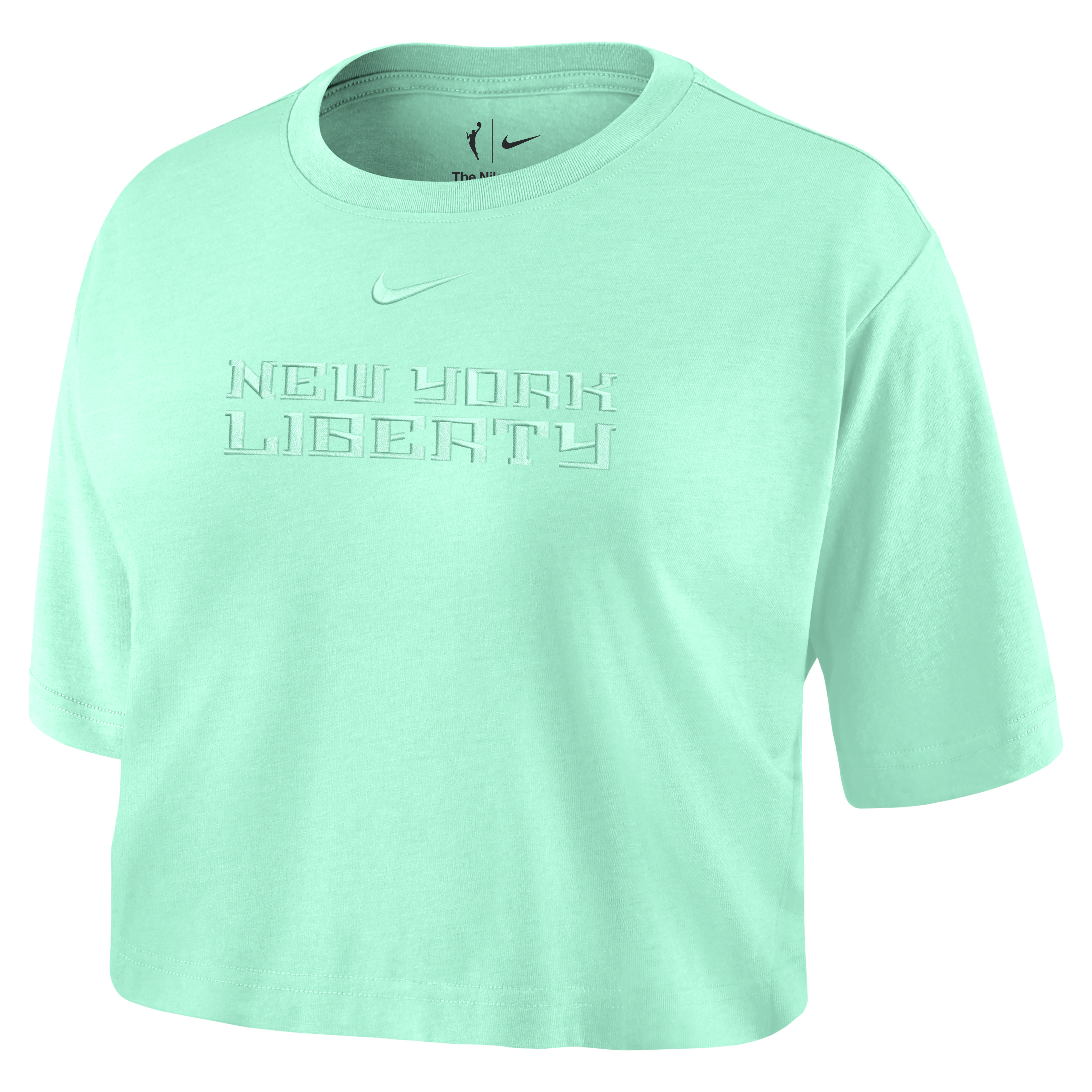 New York Liberty Women's Nike WNBA Cropped T-Shirt