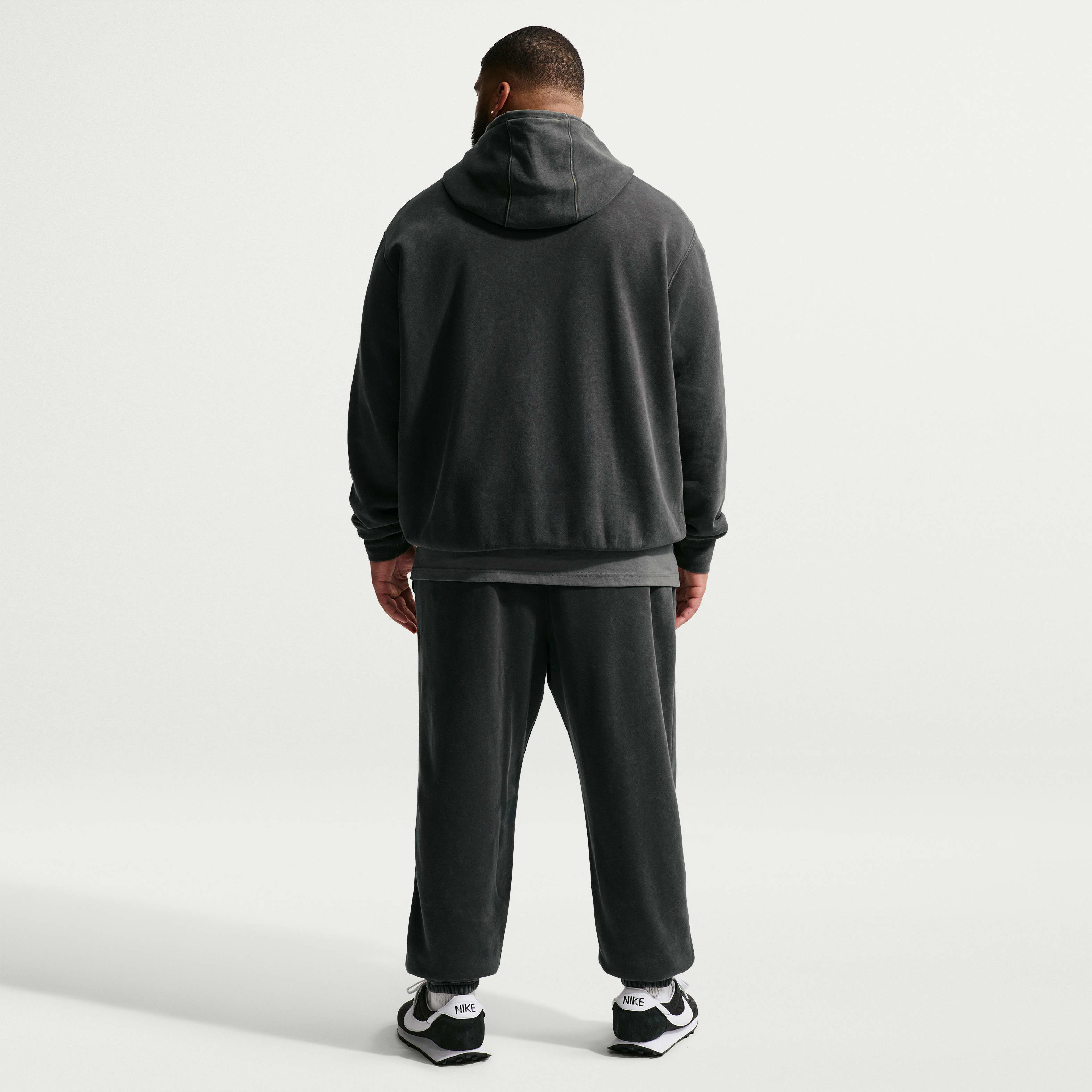 men's nike sportswear washed drip club fleece hoodie