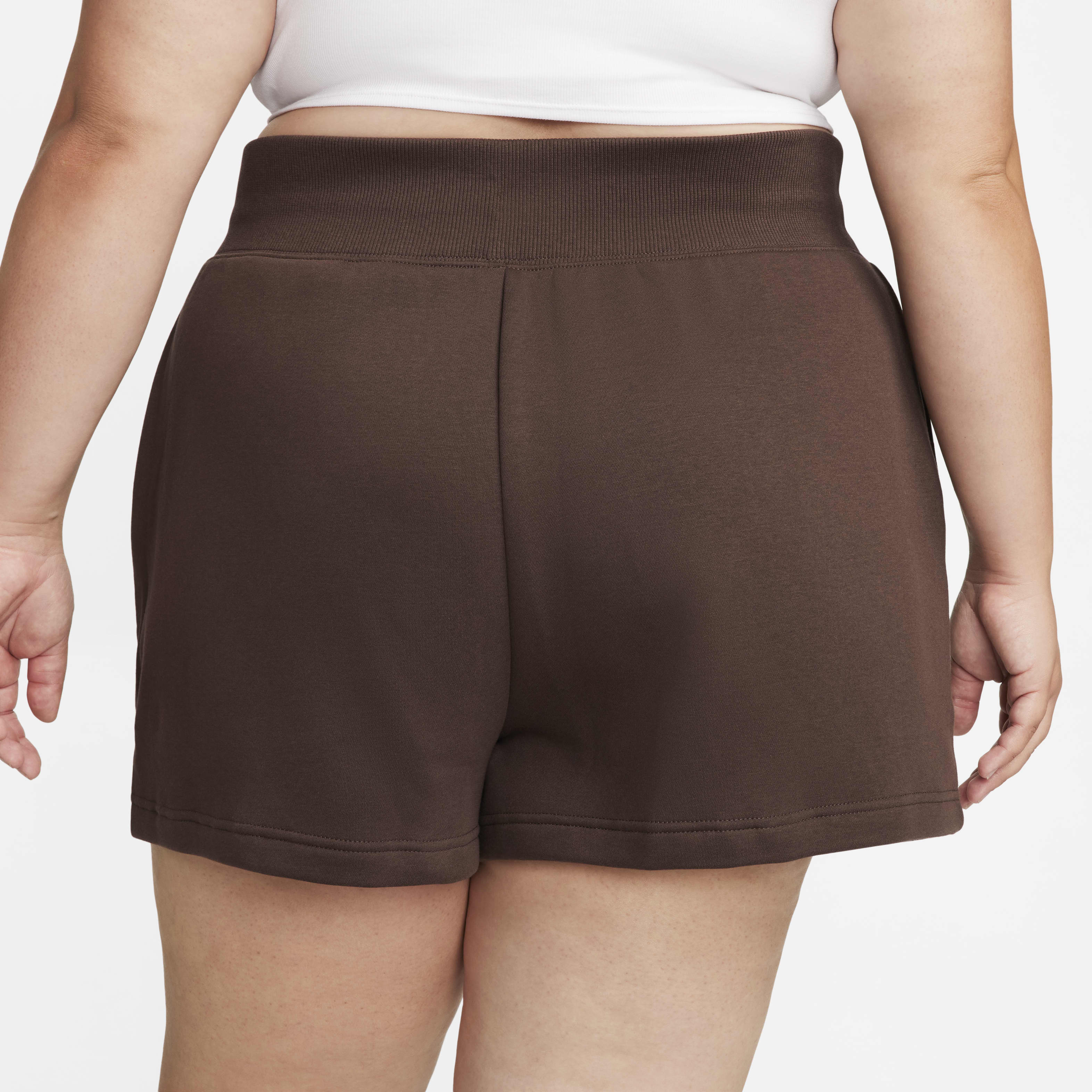 Nike Sportswear Phoenix Fleece Women's High-Waisted Loose Shorts (Plus Size)