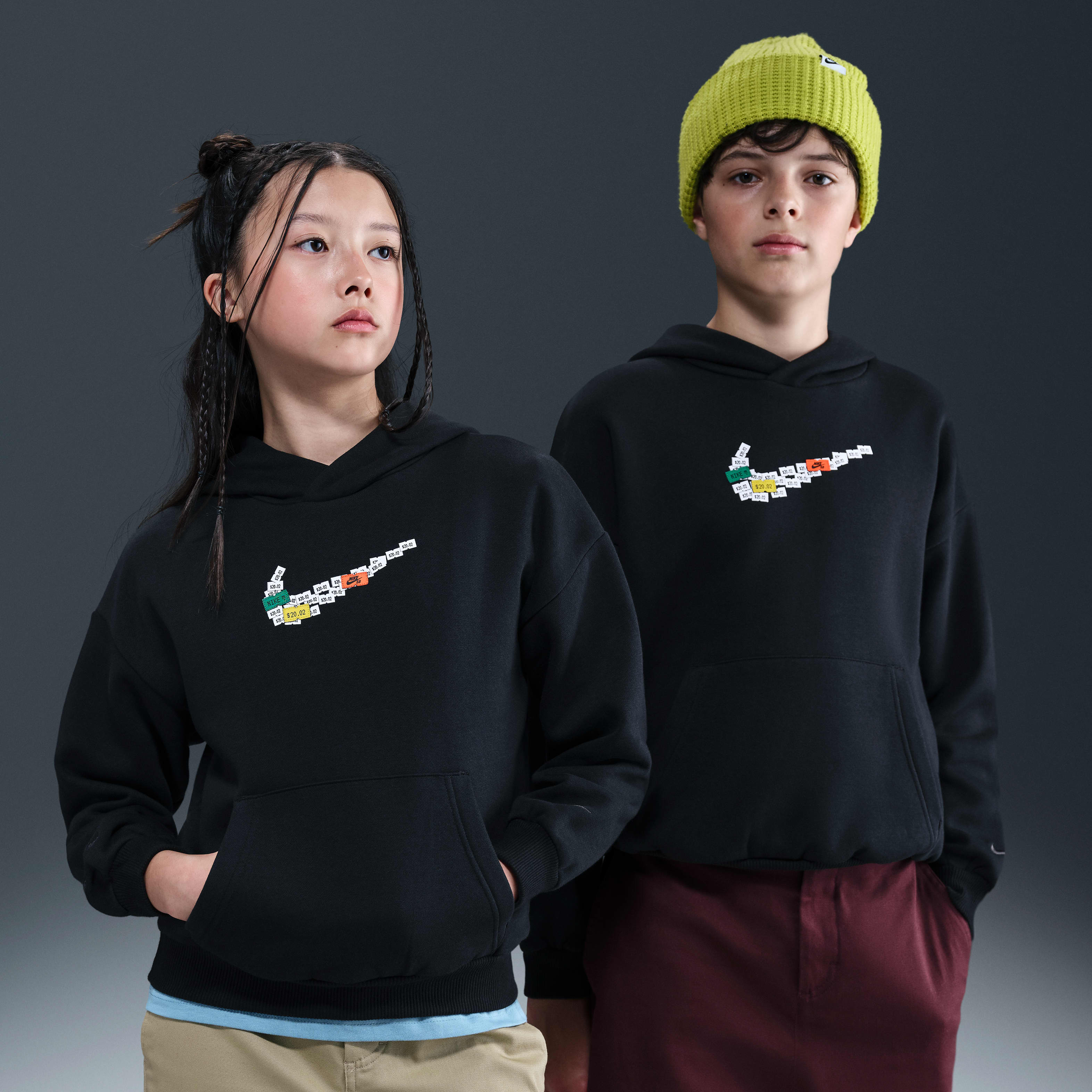 Nike SB Big Kids' Fleece Skate Hoodie