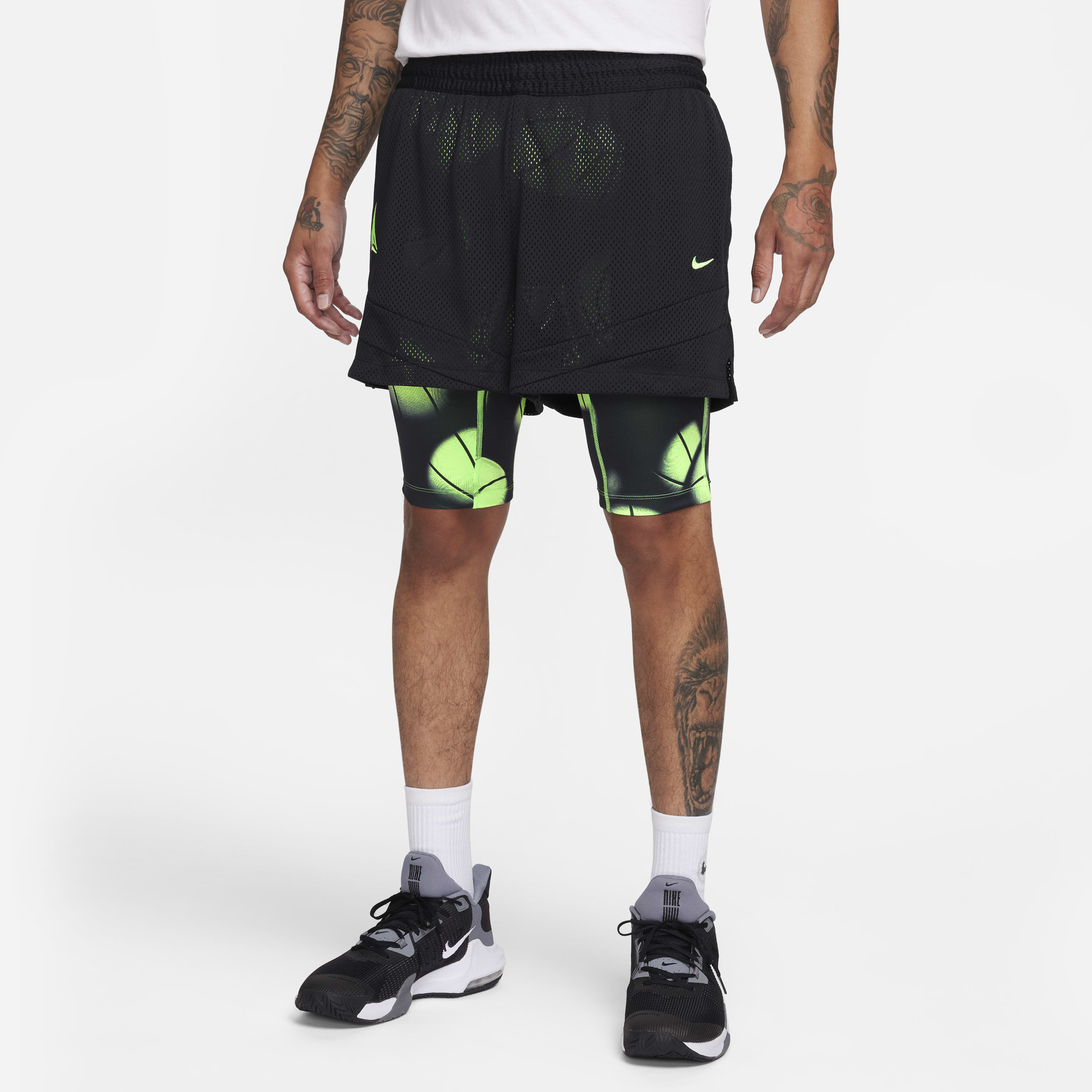 Ja Men's Dri-FIT 2-in-1 4" Basketball Shorts