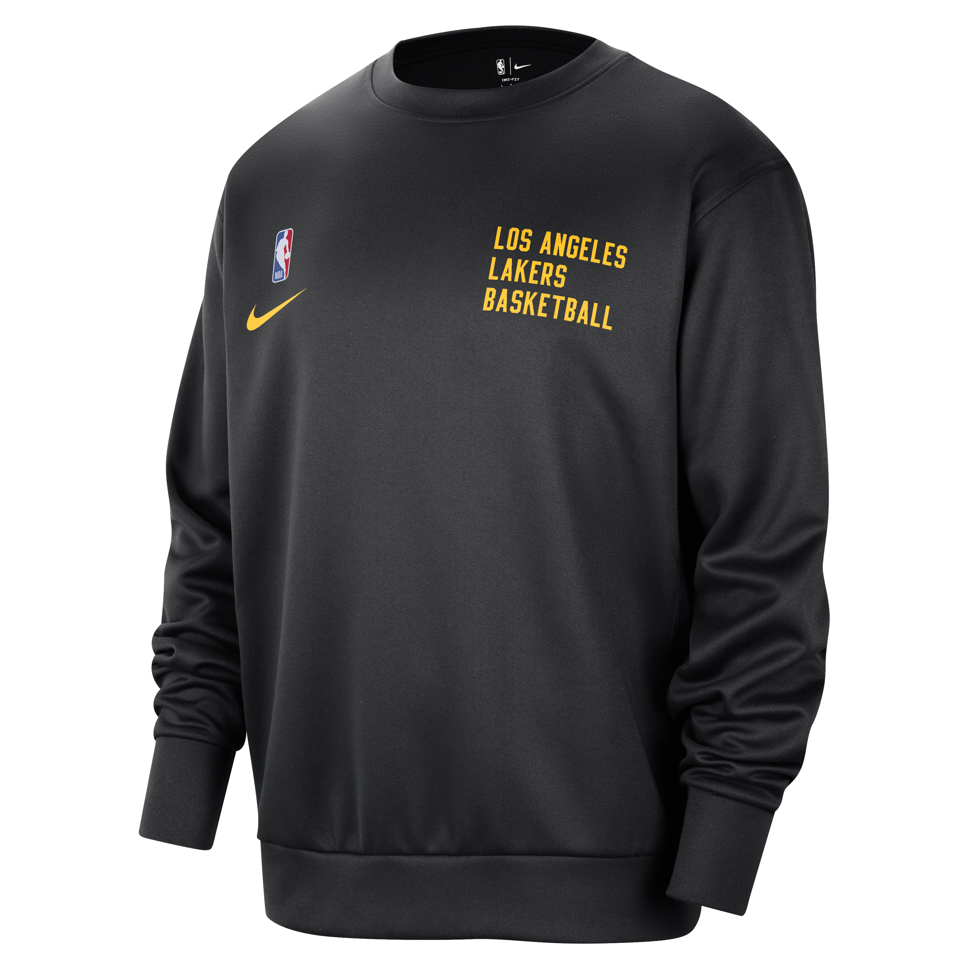 Los Angeles Lakers Spotlight Men's Nike Dri-FIT NBA Crew-Neck Sweatshirt