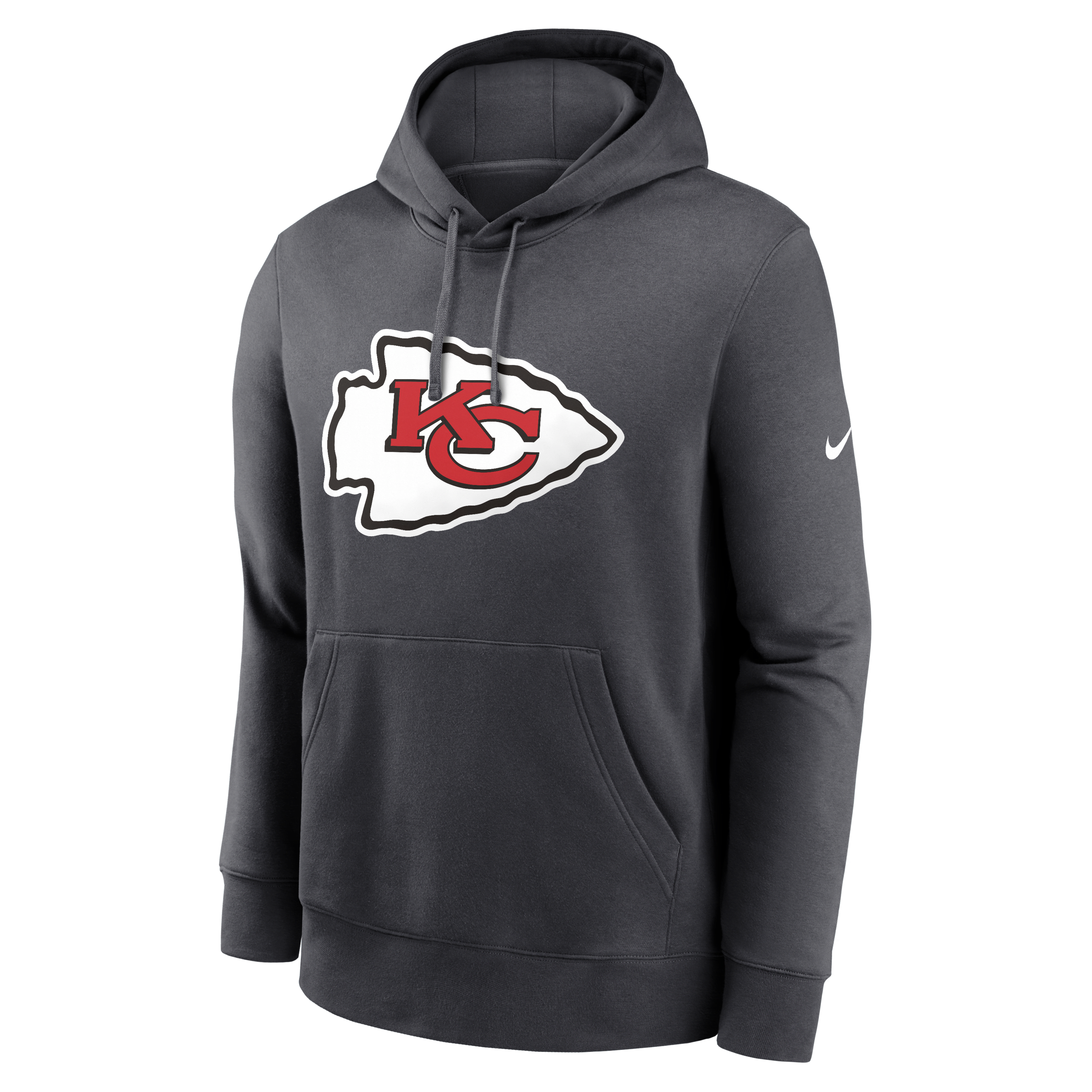 Kansas City Chiefs Club Logo Men's Nike NFL Pullover Hoodie