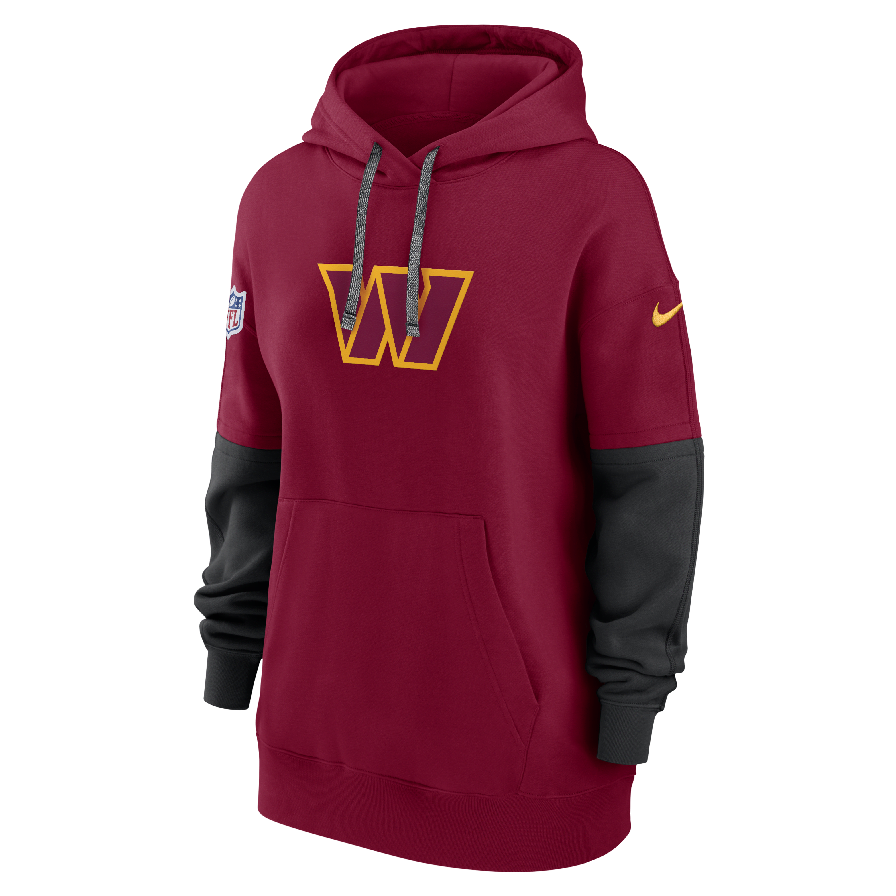 Washington Commanders Sideline Essential Women's Nike NFL Pullover Hoodie