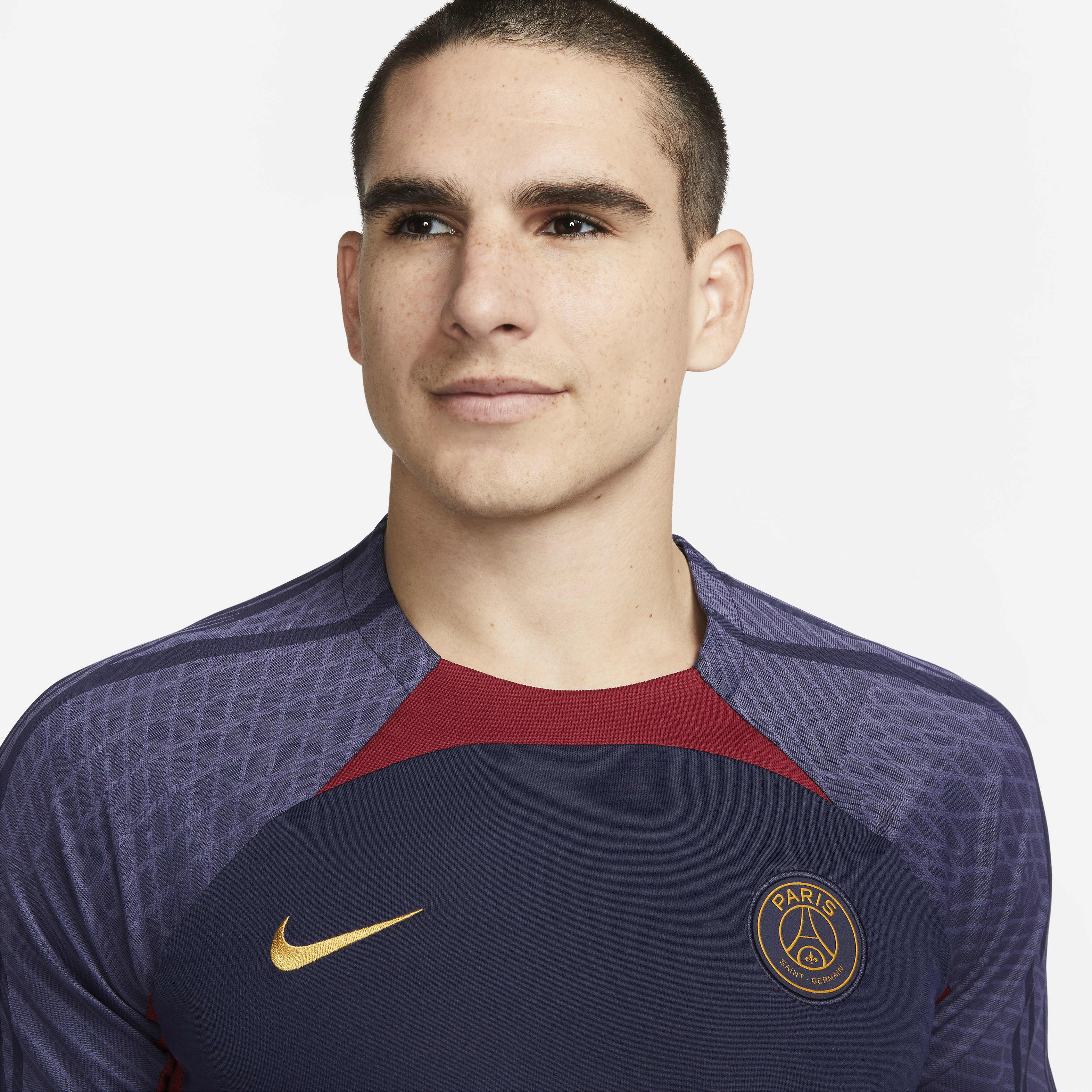 Paris Saint-Germain Strike Men's Nike Dri-FIT Knit Soccer Top