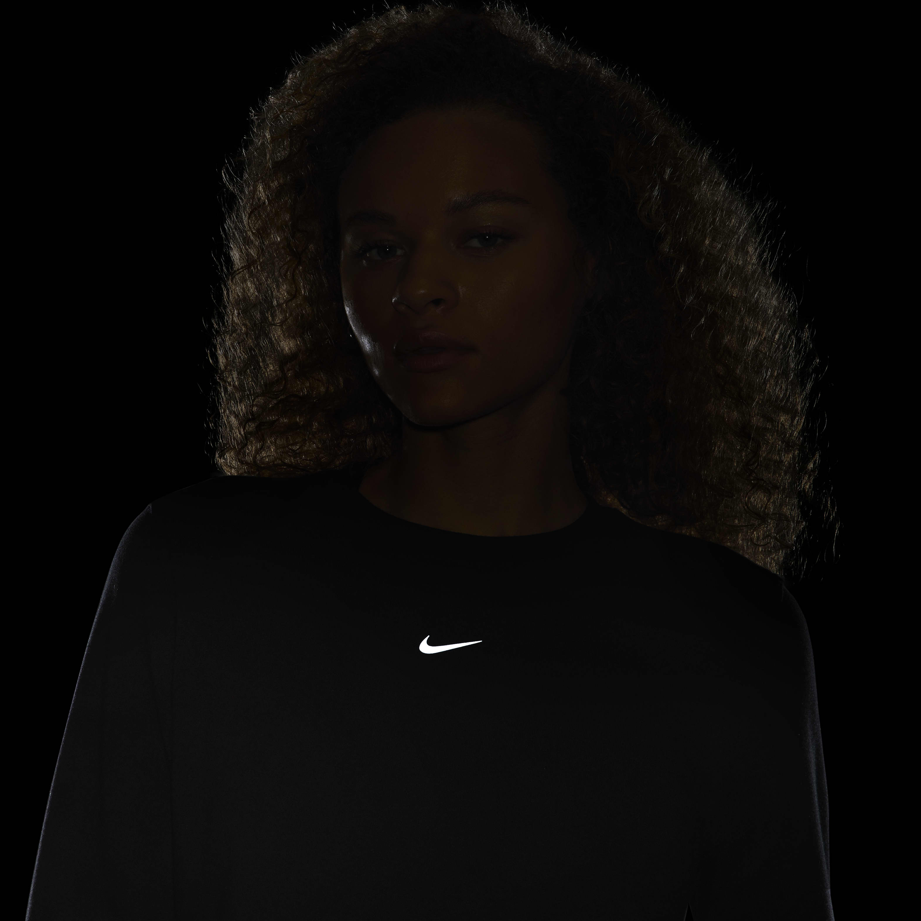 Nike Dri-FIT One Women's Crew-Neck French Terry Tunic