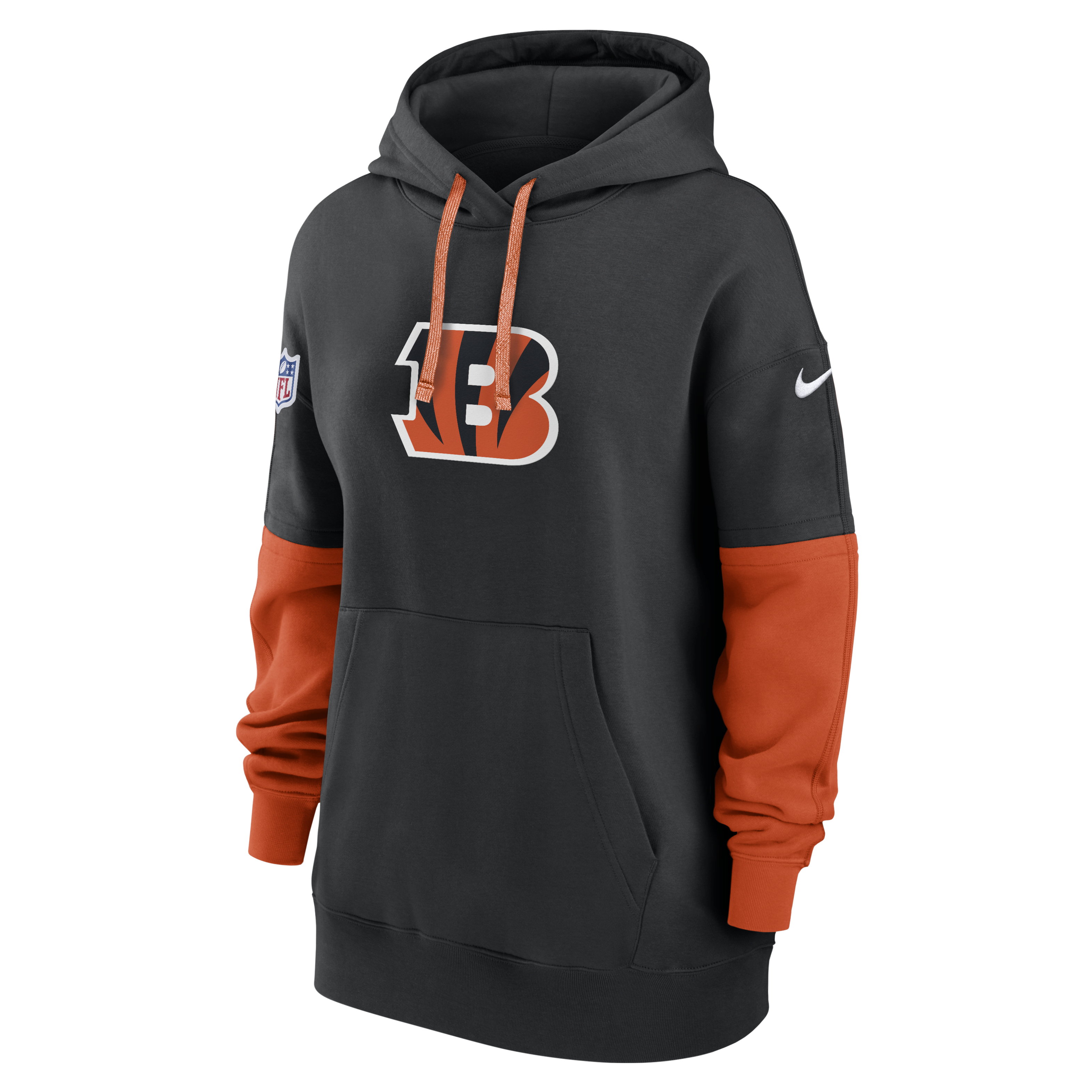 Cincinnati Bengals Sideline Essential Women's Nike NFL Pullover Hoodie