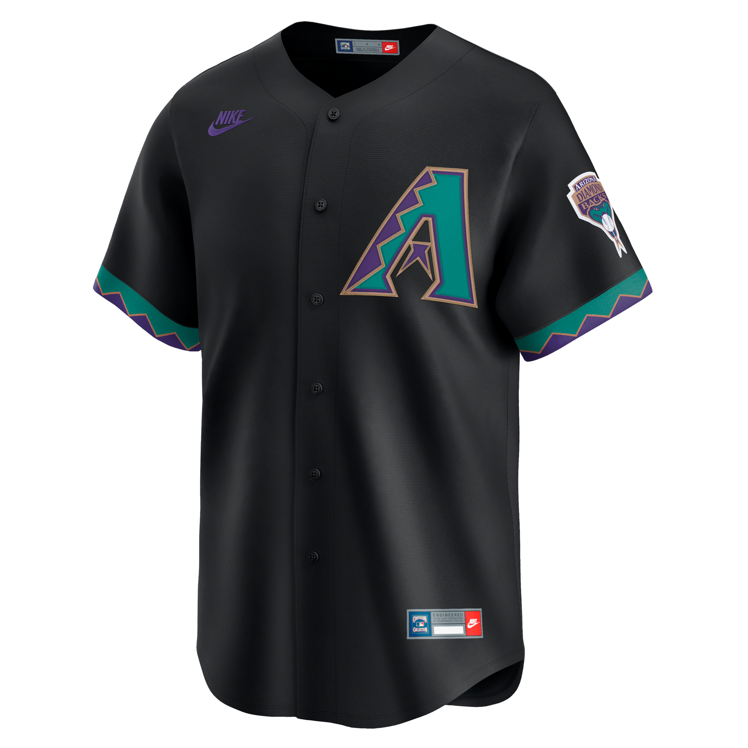 Randy Johnson Arizona Diamondbacks Cooperstown Men's Nike Dri-FIT ADV MLB Limited Jersey