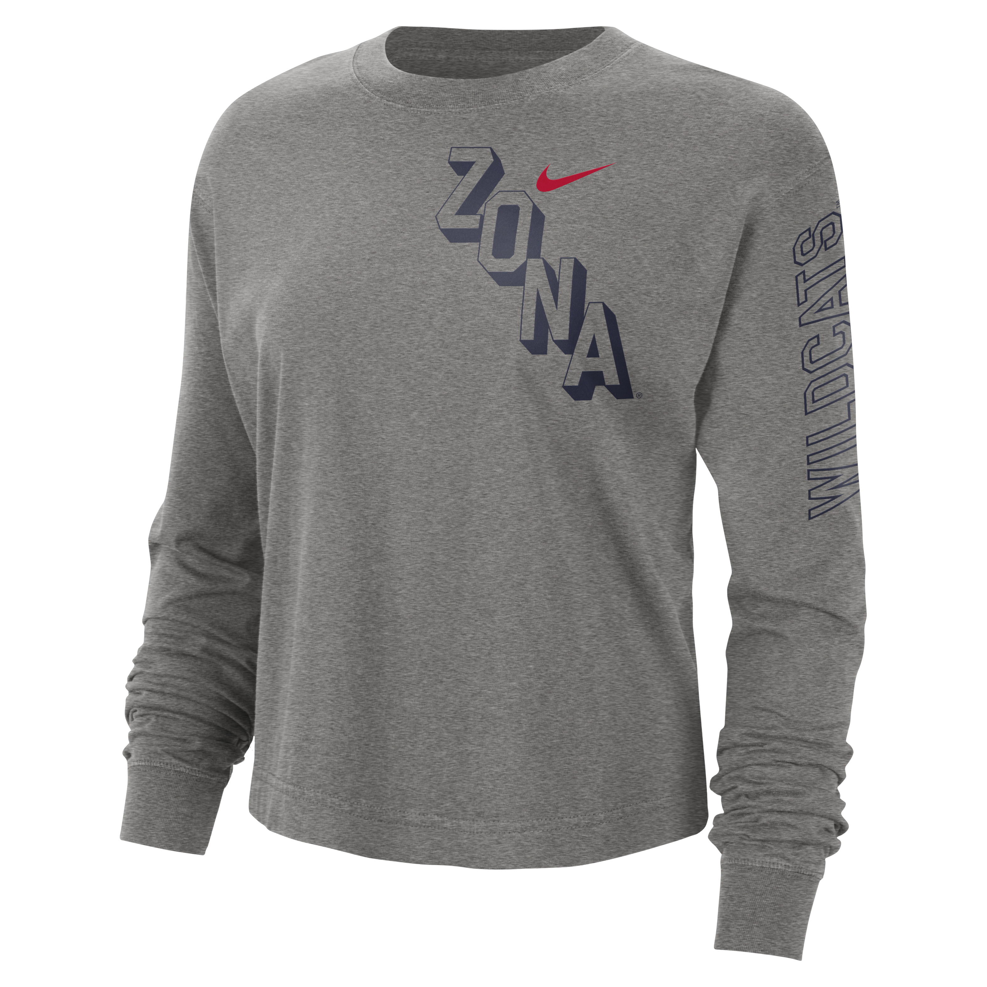 Arizona Heritage Women's Nike College Boxy Crew-Neck T-Shirt