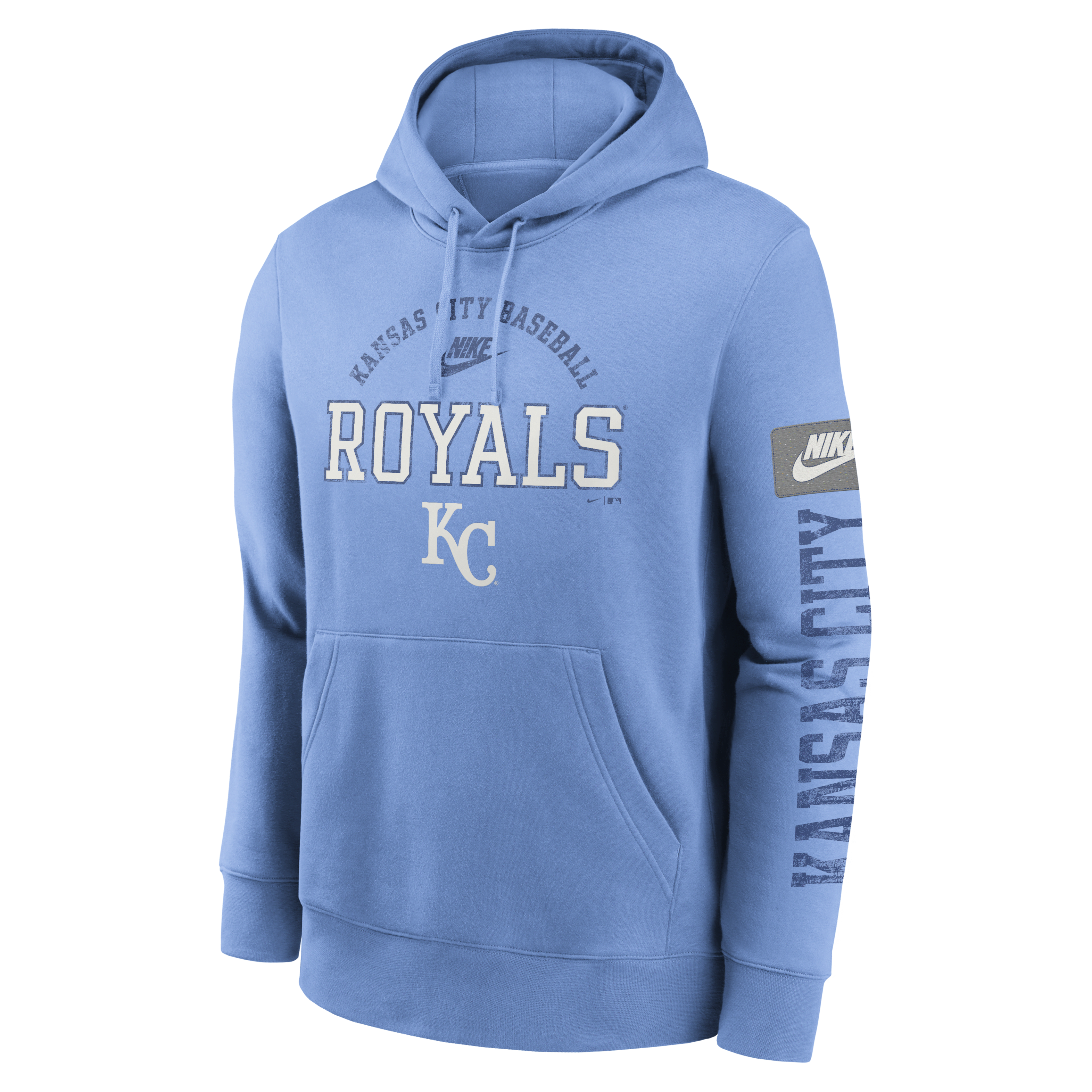 Kansas City Royals Cooperstown Splitter Club Men’s Nike MLB Pullover Hoodie