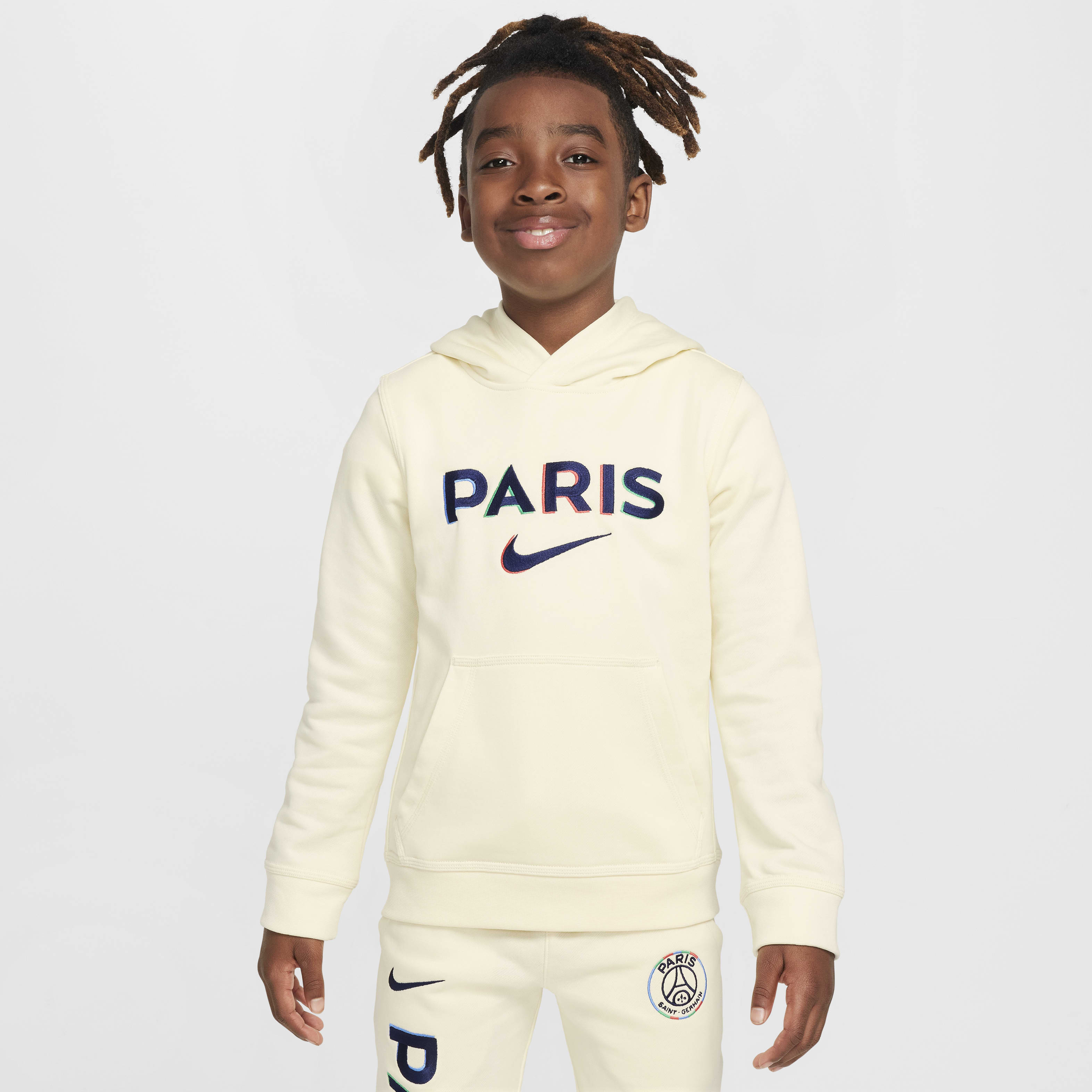 Paris Saint-Germain Club Big Kids' (Boys') Nike Soccer Pullover Hoodie