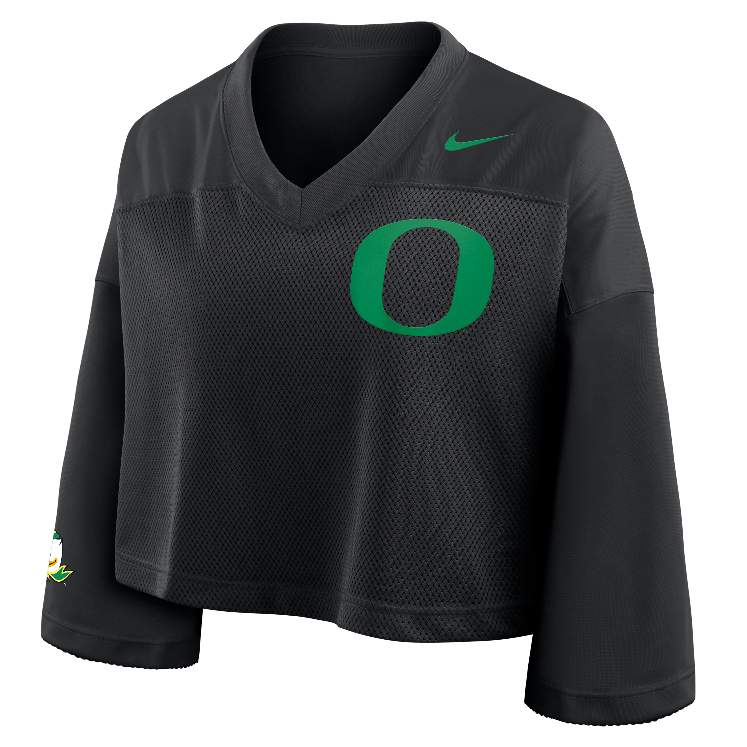 Oregon Jersey Women's Nike Dri-FIT College Cropped Top