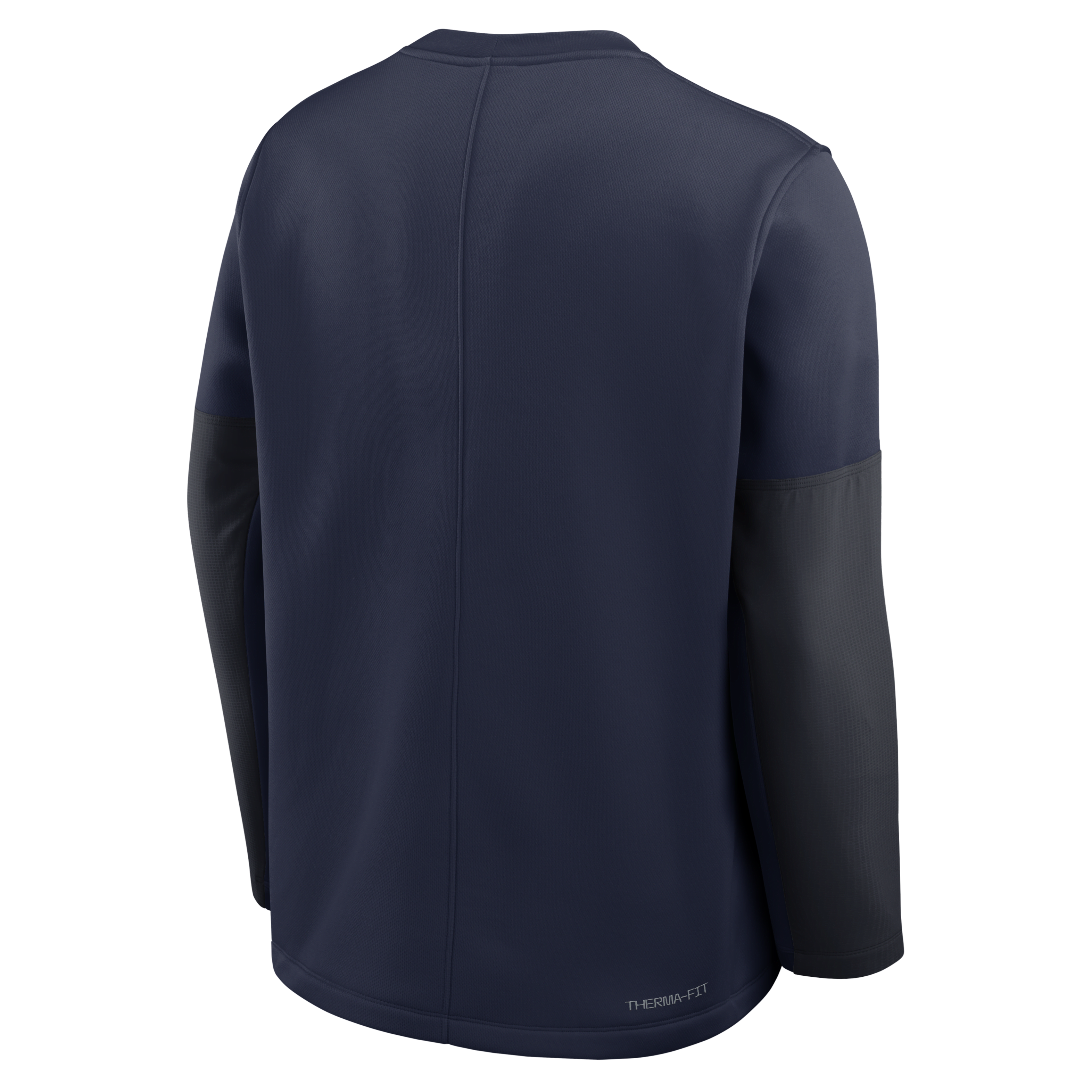 West Virginia Sideline Coach Men's Nike Therma-FIT College Long-Sleeve T-Shirt