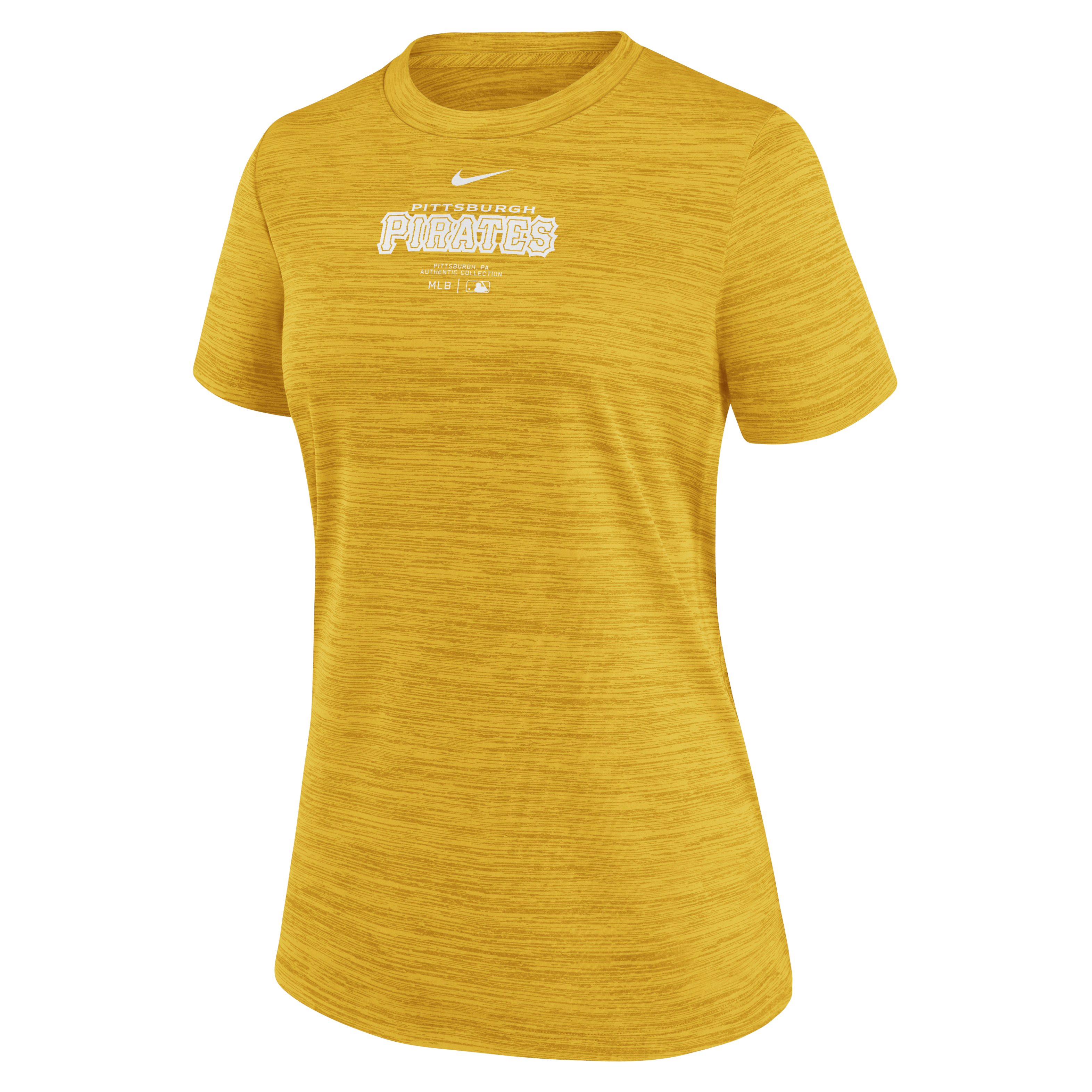 Pittsburgh Pirates Authentic Collection Practice Velocity Women's Nike Dri-FIT MLB T-Shirt