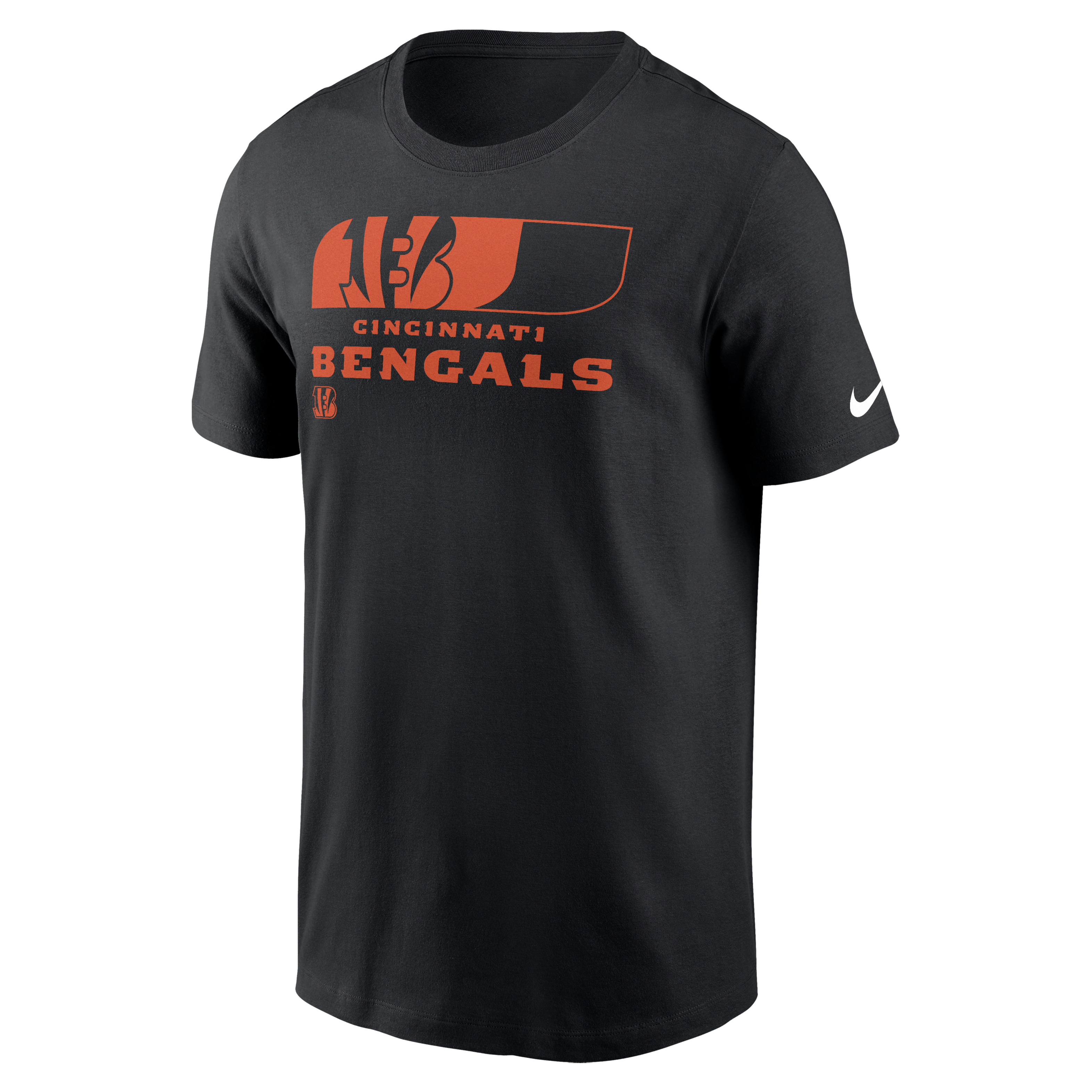 Cincinnati Bengals Primetime Wordmark Essential Men's Nike NFL T-Shirt