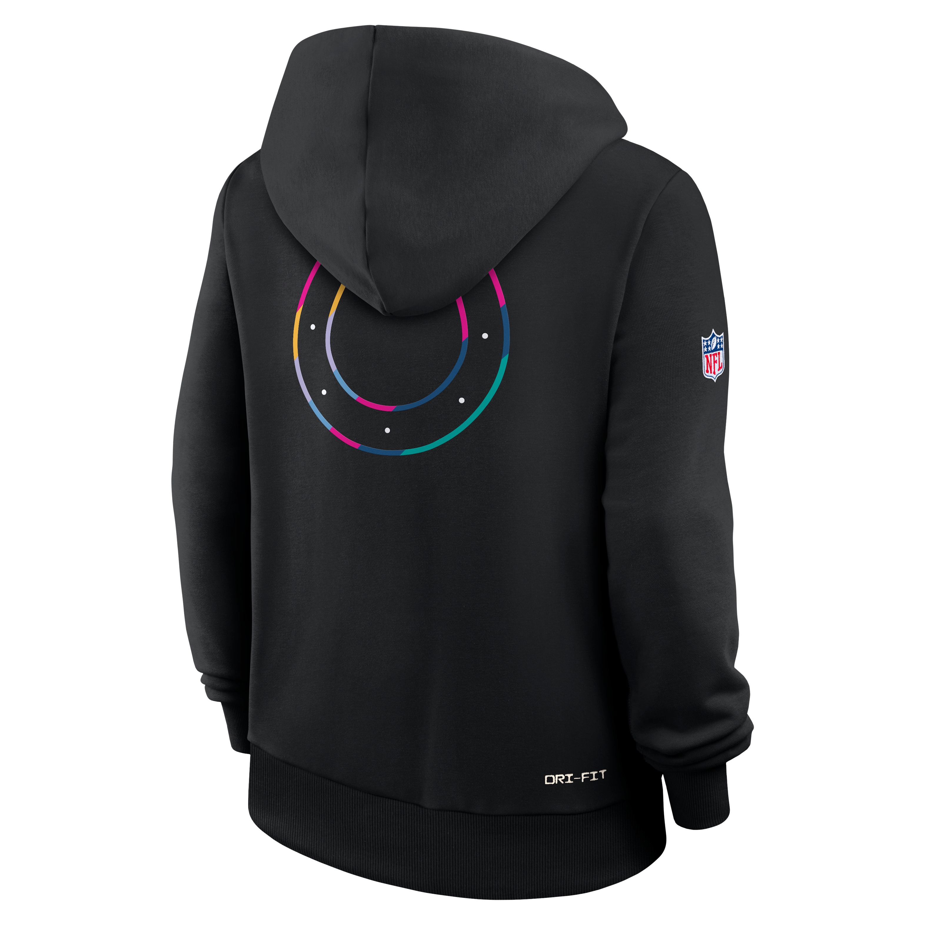 Indianapolis Colts Crucial Catch Women's Nike Dri-FIT NFL Pullover Hoodie