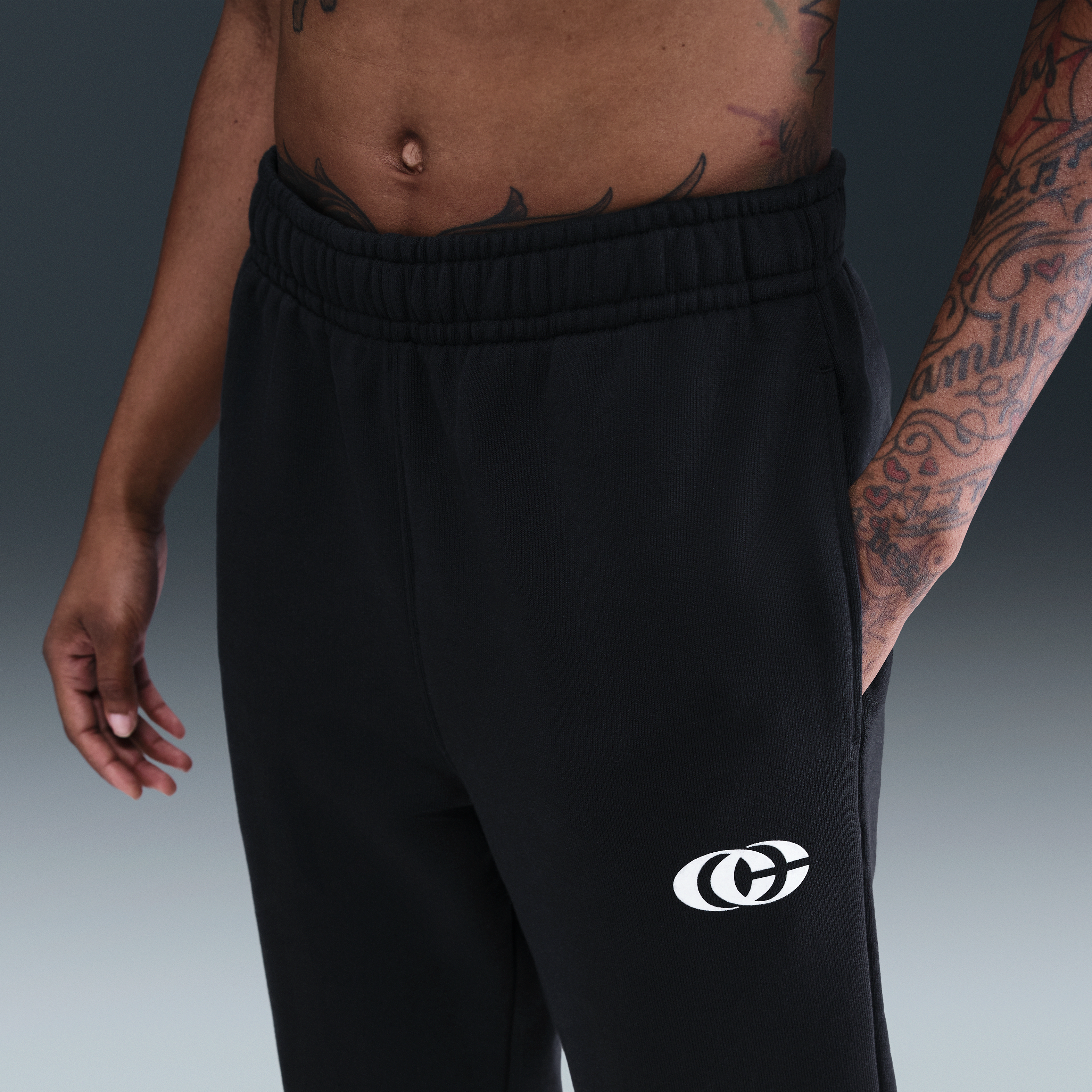 Caitlin Clark Nike Fleece Cuffed Basketball Pants