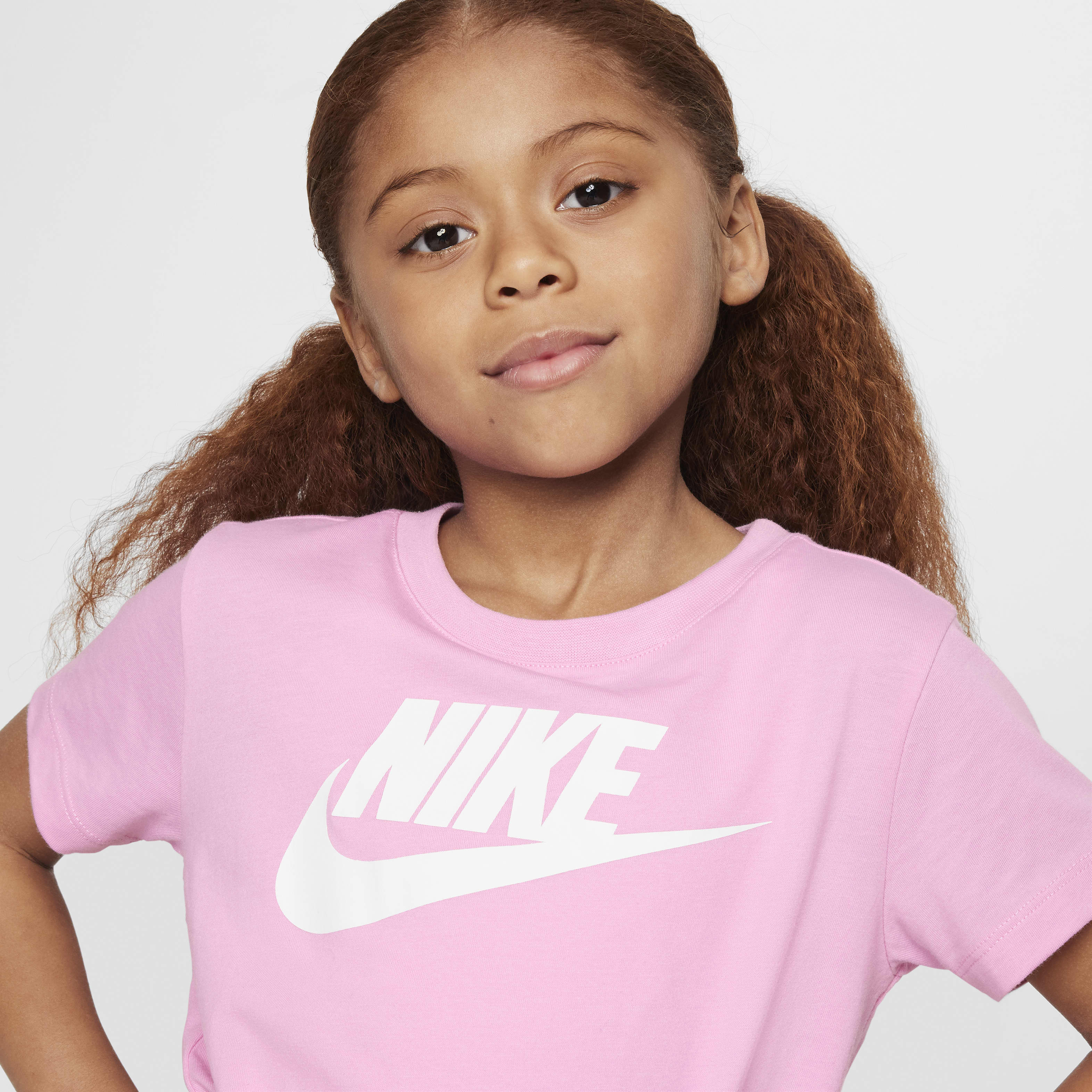 Nike Little Kids' Tie Front Tee and Leggings Set