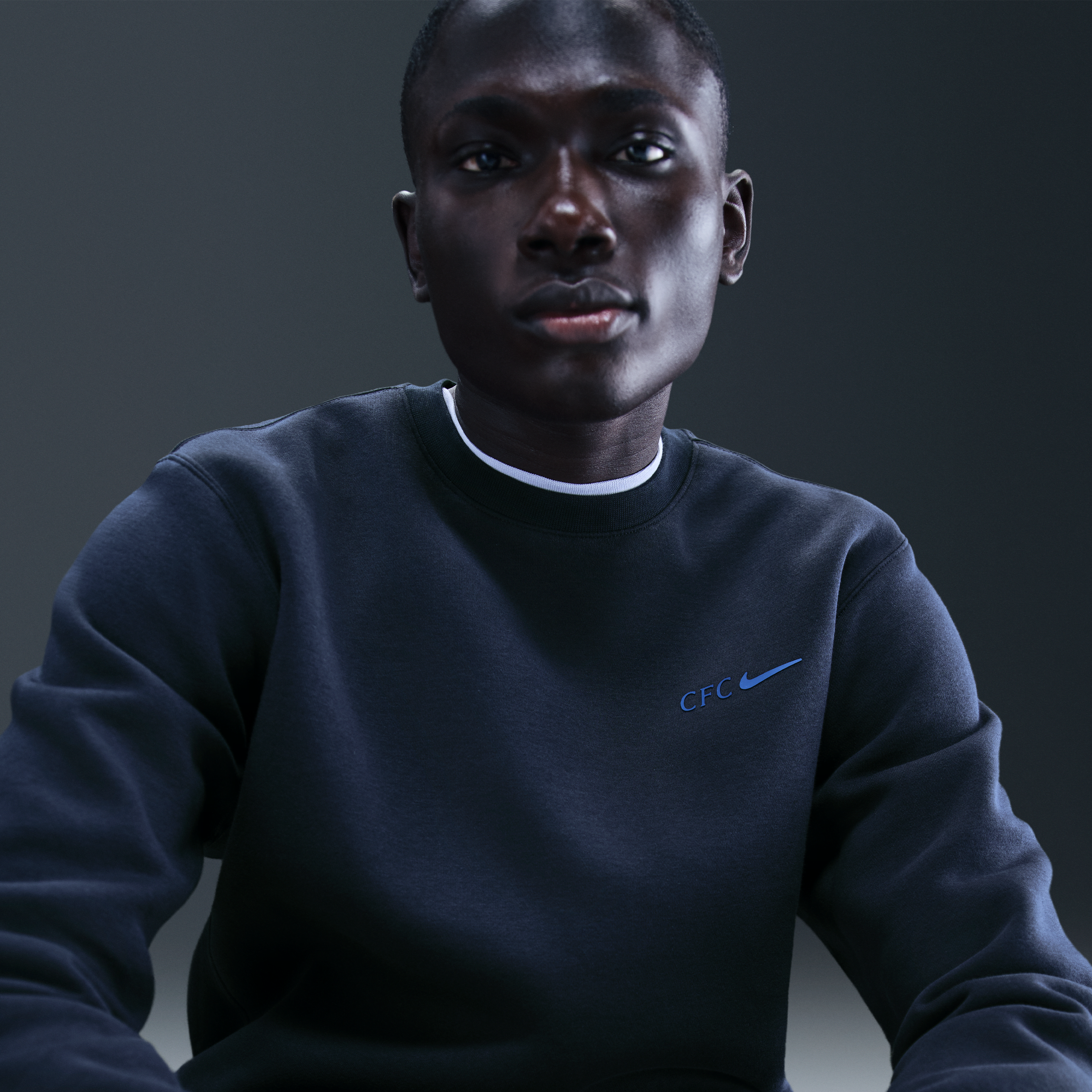 Chelsea FC Club Men's Nike Soccer Crew-Neck