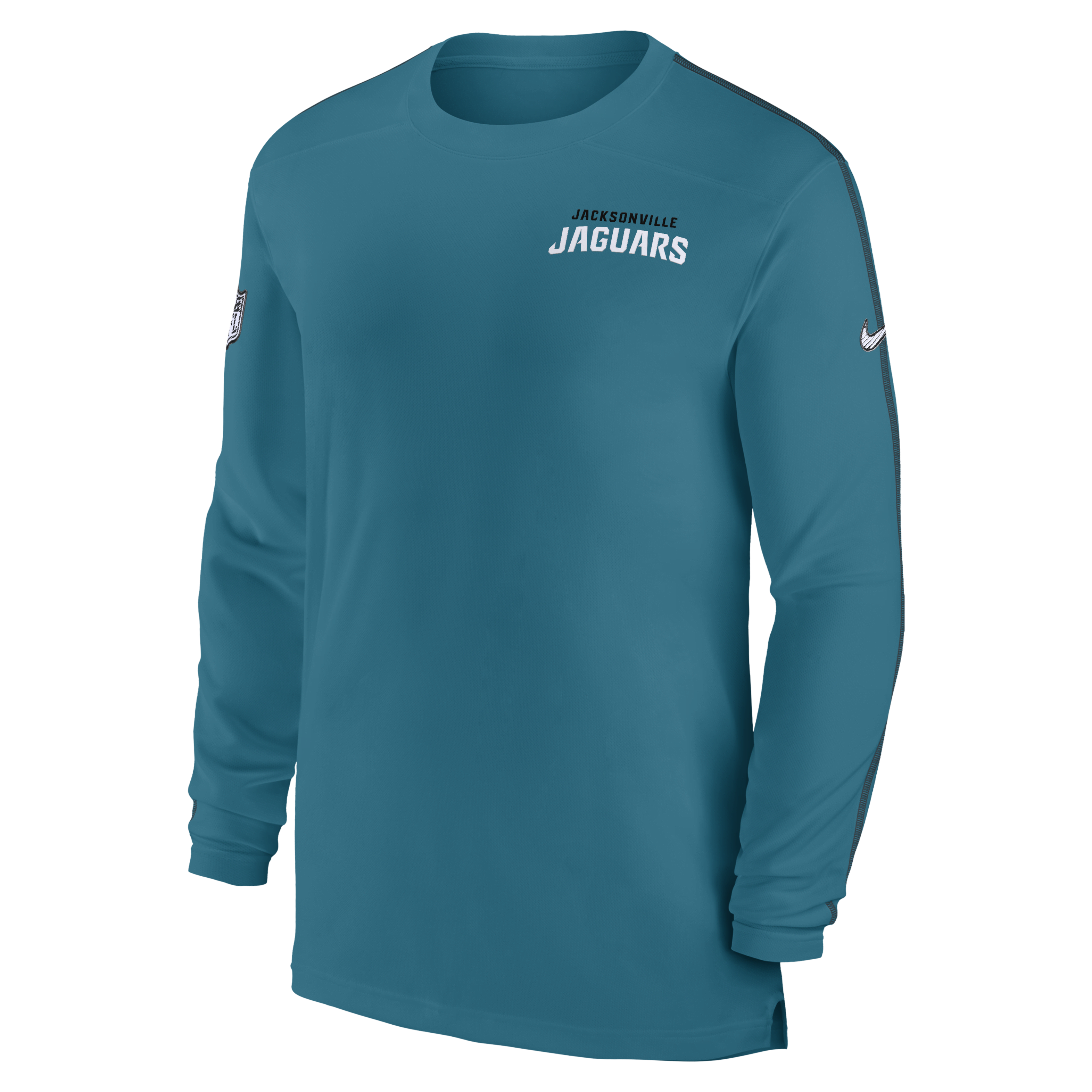 Jacksonville Jaguars Sideline Coach Men's Nike Dri-FIT NFL Long-Sleeve Top