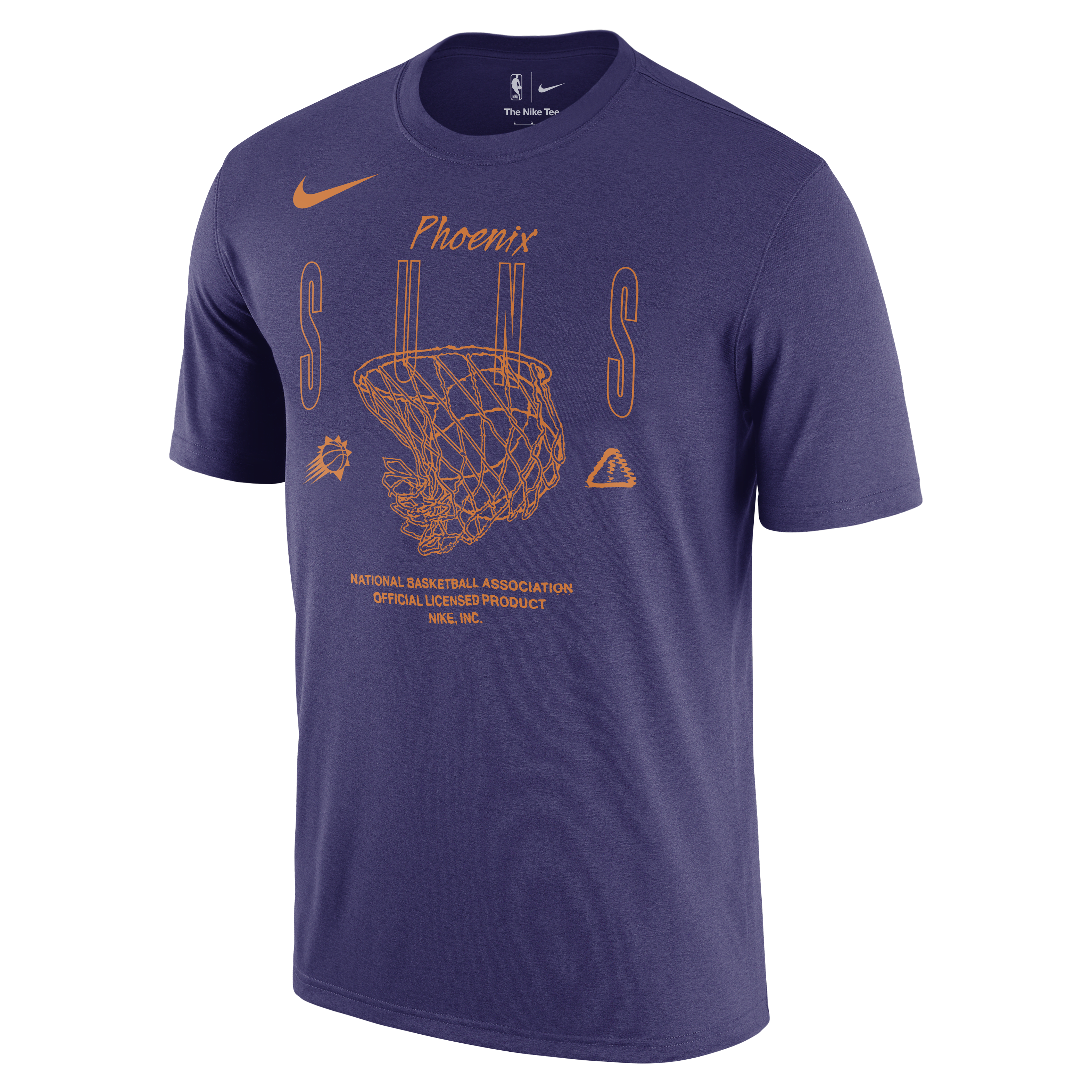 Phoenix Suns Courtside Max90 Men's Nike NBA T-Shirt