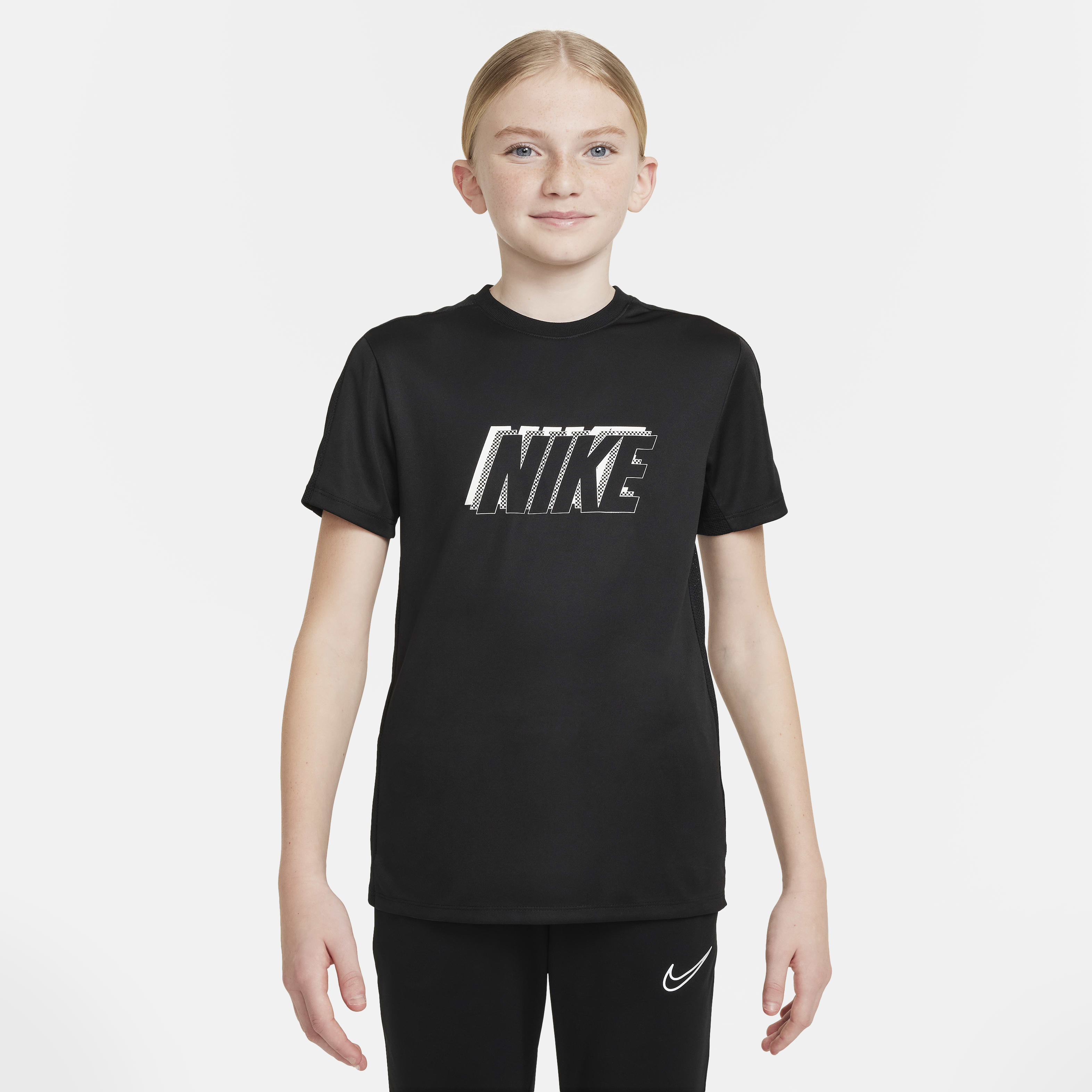 Nike Dri-FIT Academy23 Big Kids' Short-Sleeve Soccer Top