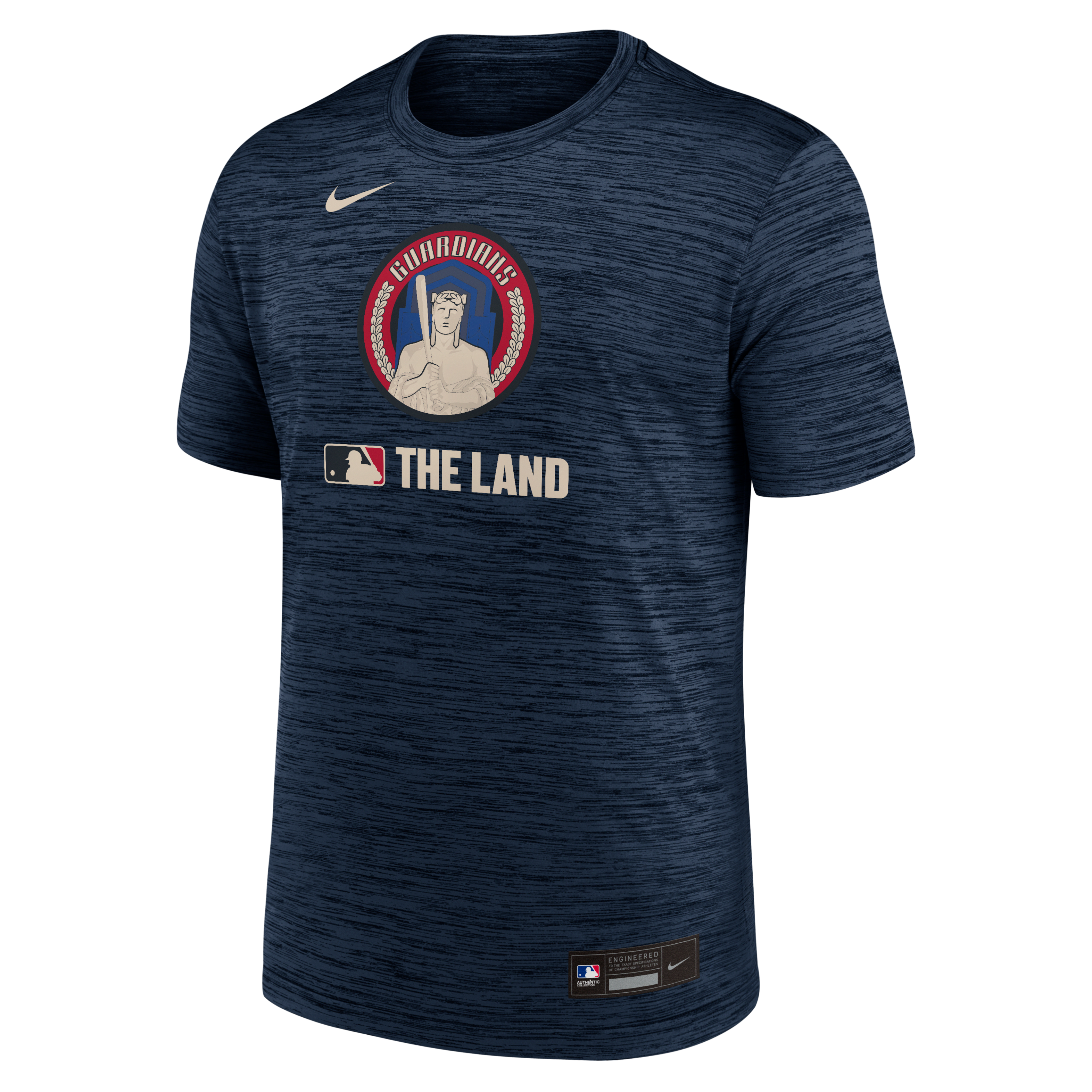 Cleveland Guardians Authentic Collection City Connect Velocity Men's Nike Dri-FIT MLB T-Shirt