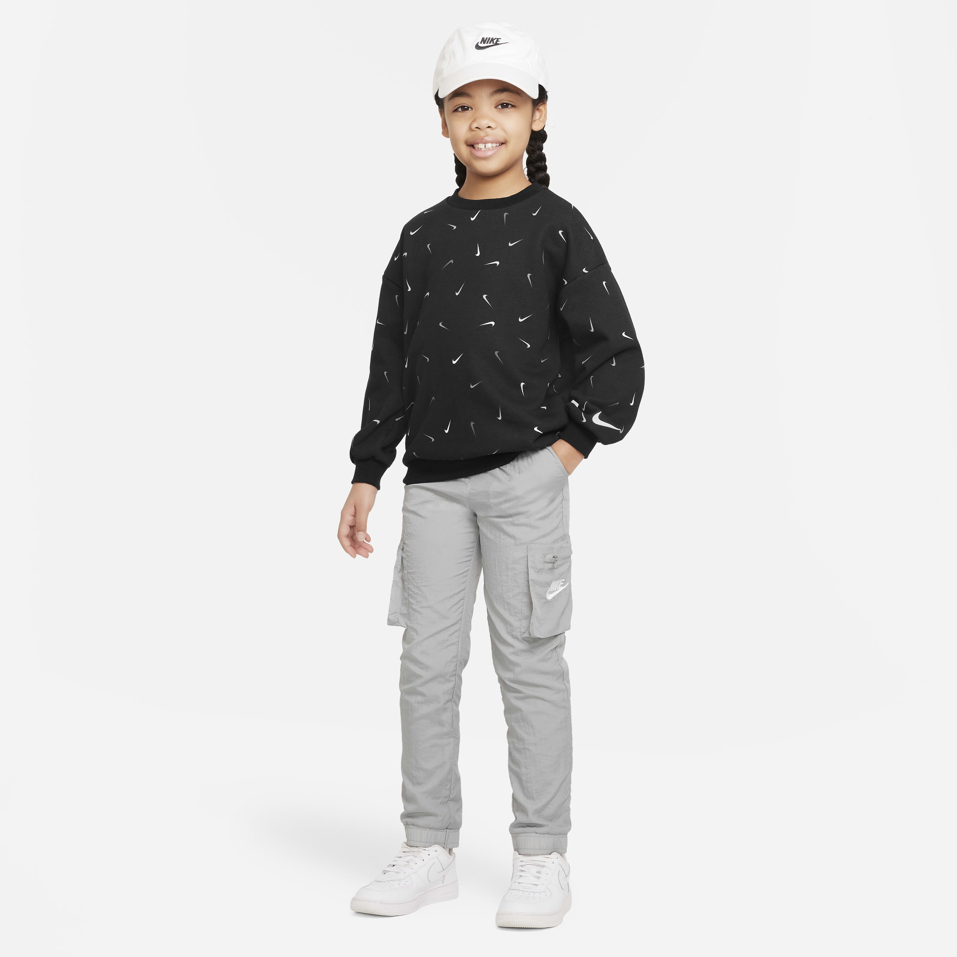 Nike Snack Pack Icon Crew Little Kids' Top