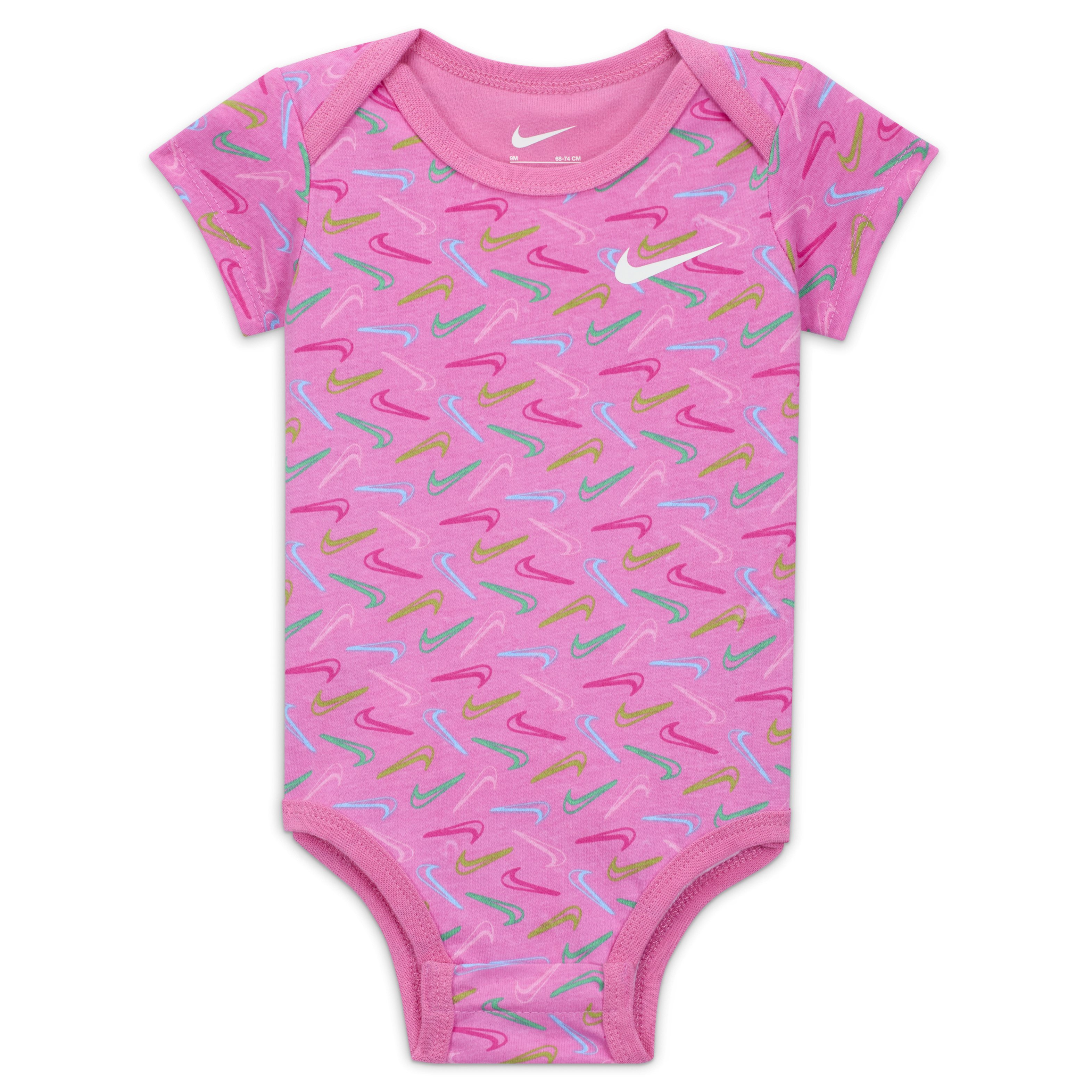 Nike Swoosh Baby (0-9M) 3-Piece Logo Bodysuit Set