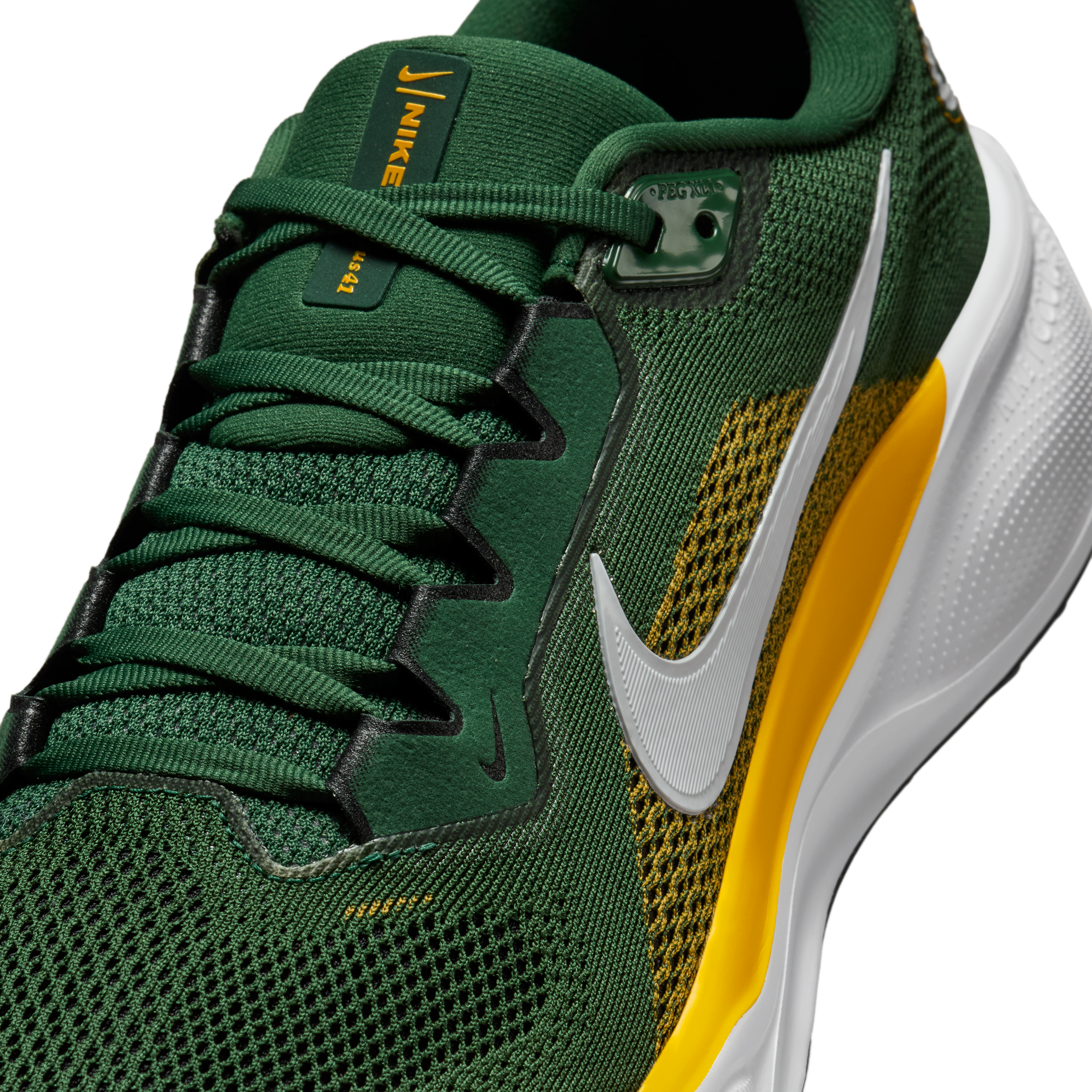 Green Bay Packers Pegasus 41 Men's Nike NFL Road Running Shoes