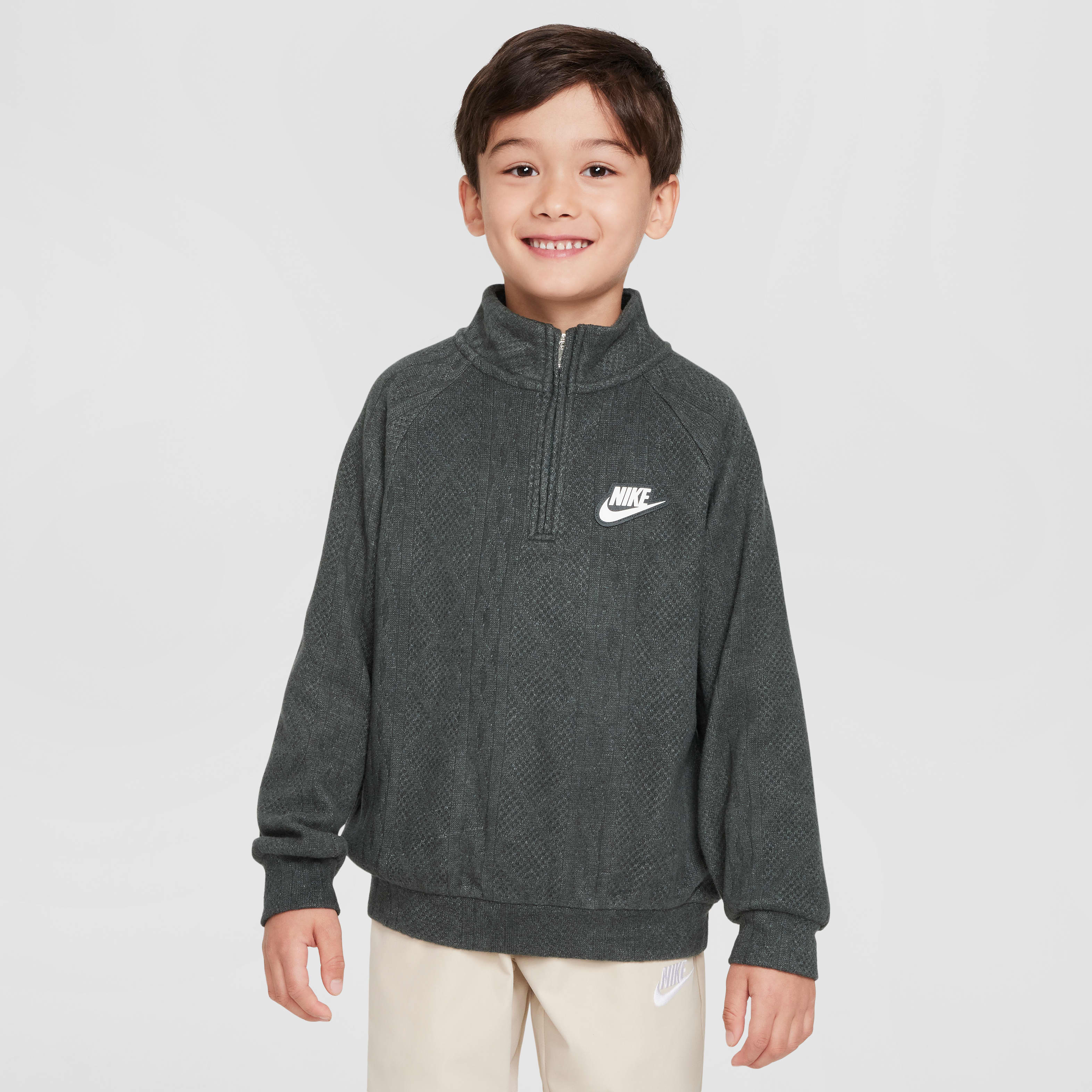 Nike Sportswear Toddler Cable Knit Half-Zip