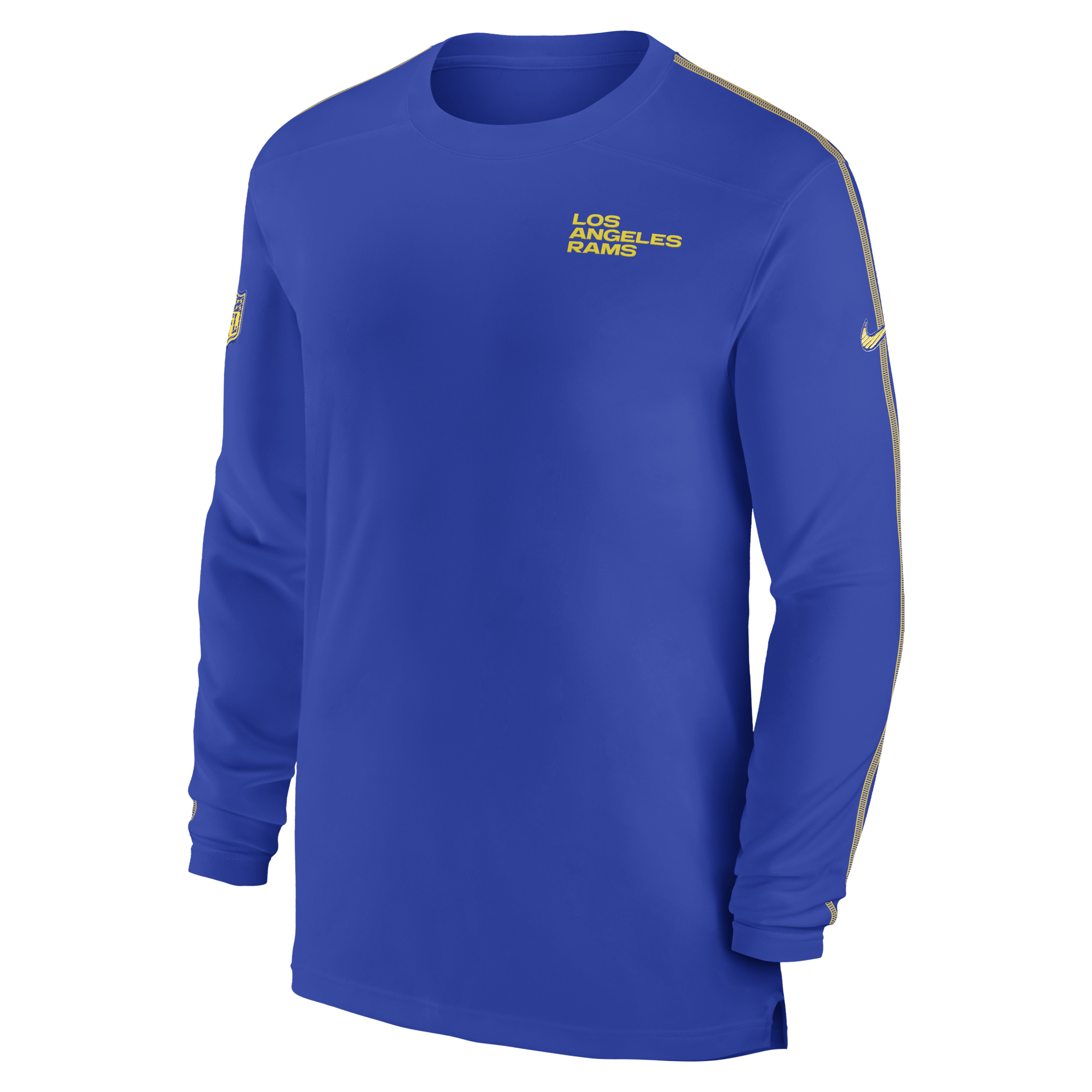 Los Angeles Rams Sideline Coach Men's Nike Dri-FIT NFL Long-Sleeve Top