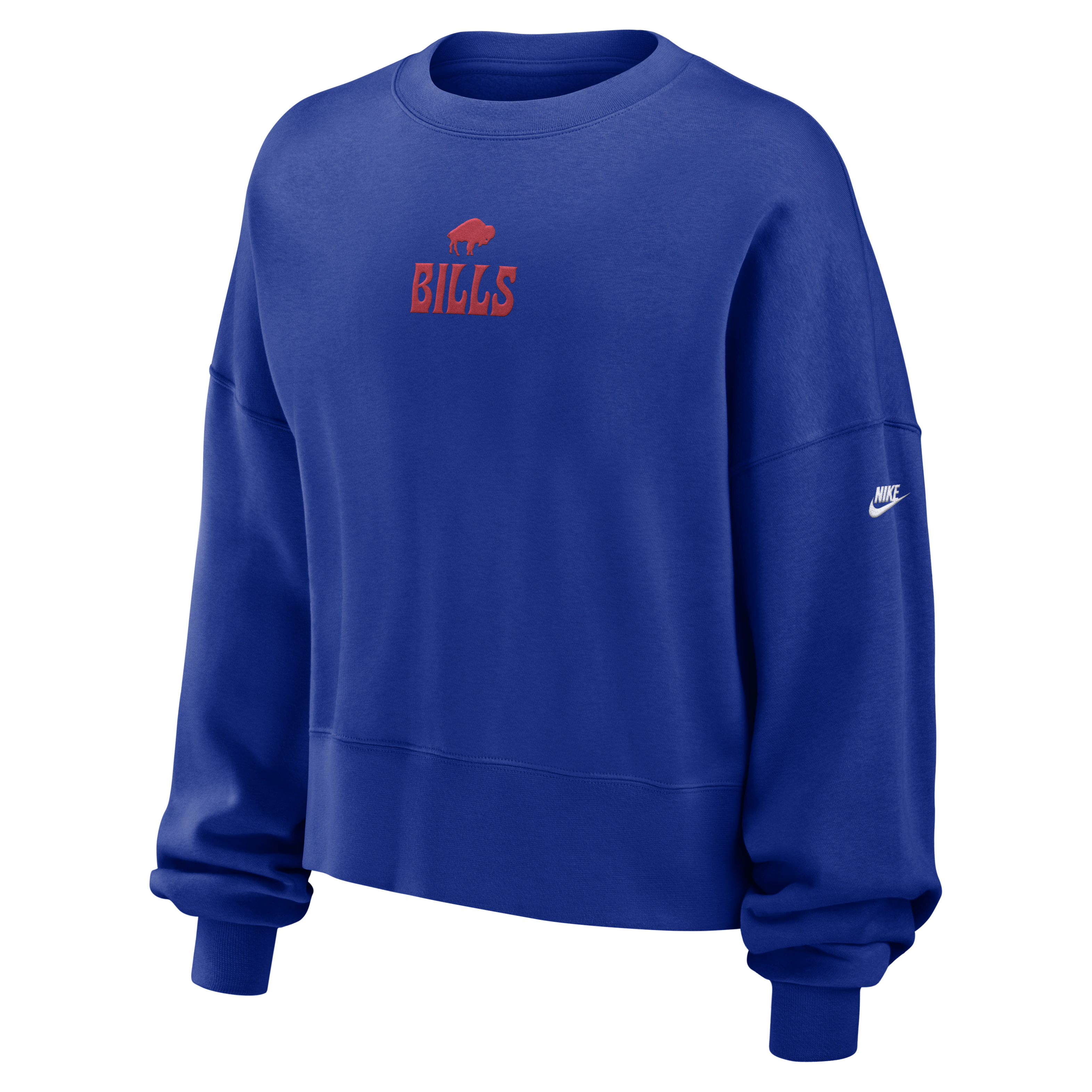 Buffalo Bills Rewind Women's Nike NFL Pullover Crew