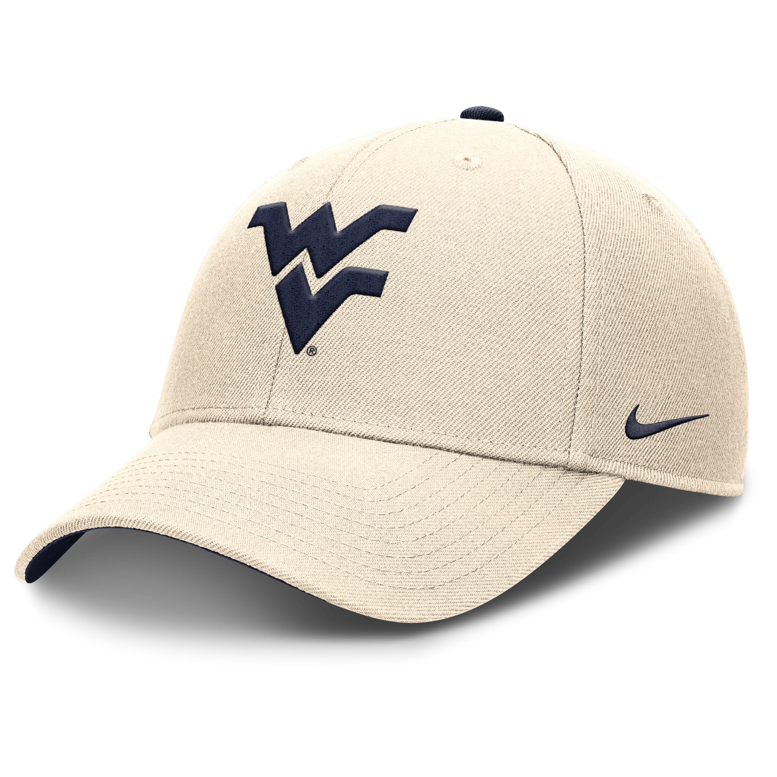 West Virginia Primetime Rise Men's Nike Dri-FIT College Trucker Adjustable Hat
