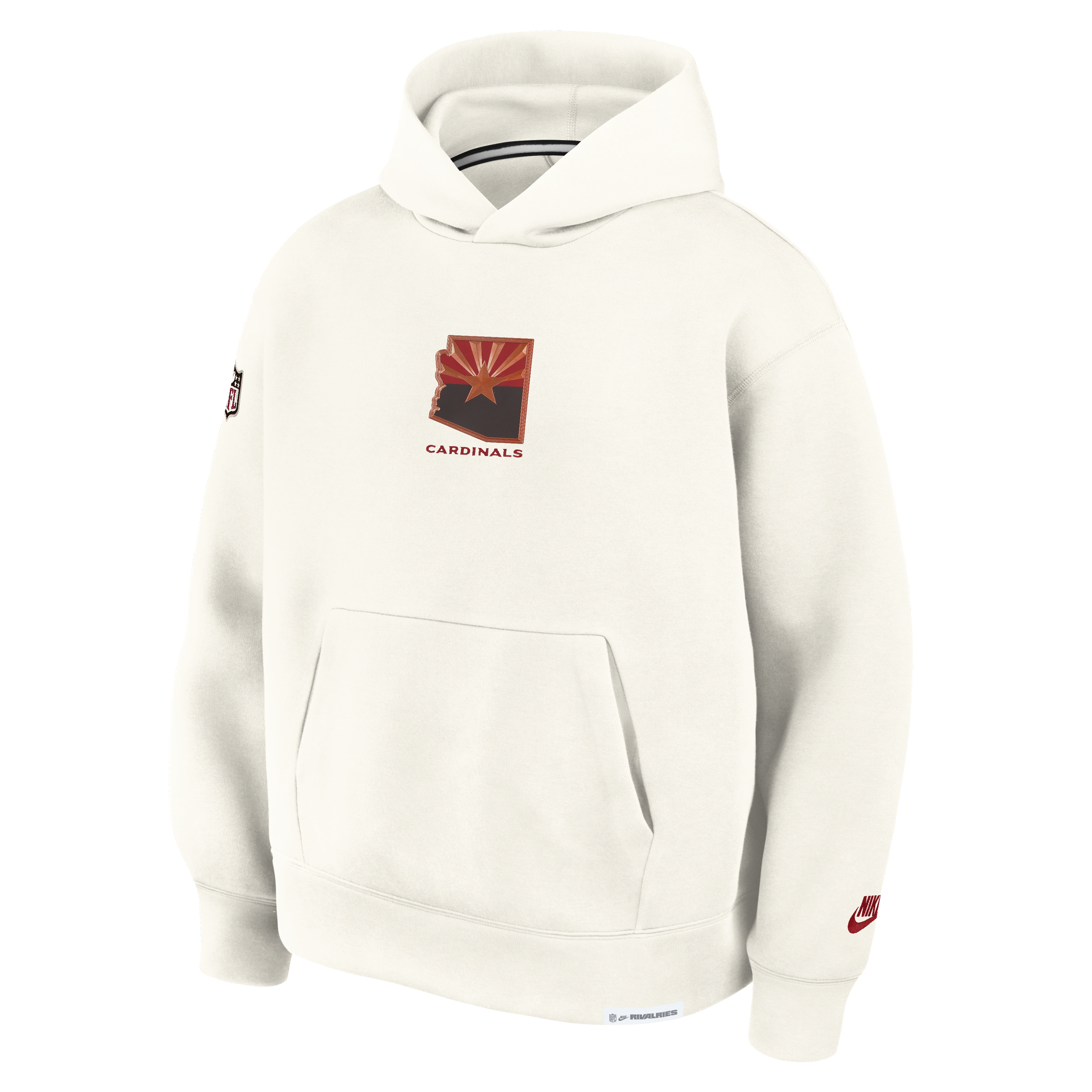 Arizona Cardinals Rivalries Collection Oversized Tech Fleece Men's Nike NFL Pullover Hoodie