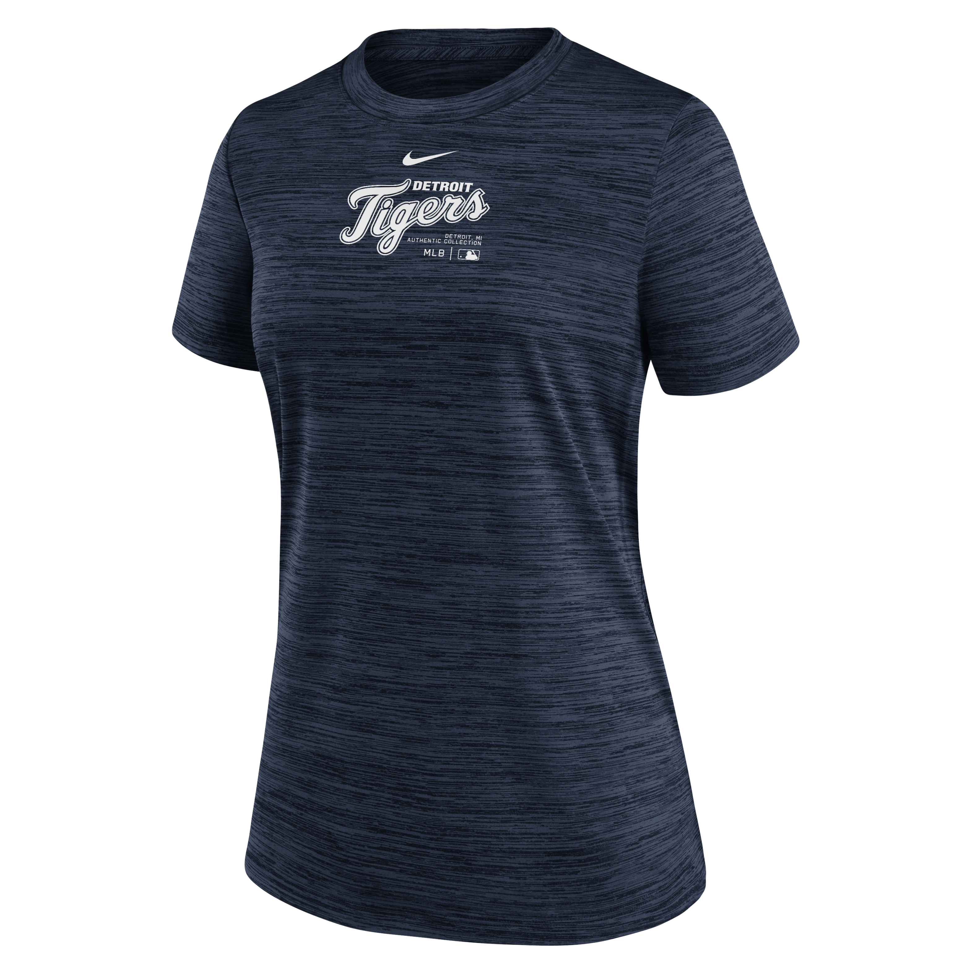 Detroit Tigers Authentic Collection Practice Velocity Women's Nike Dri-FIT MLB T-Shirt