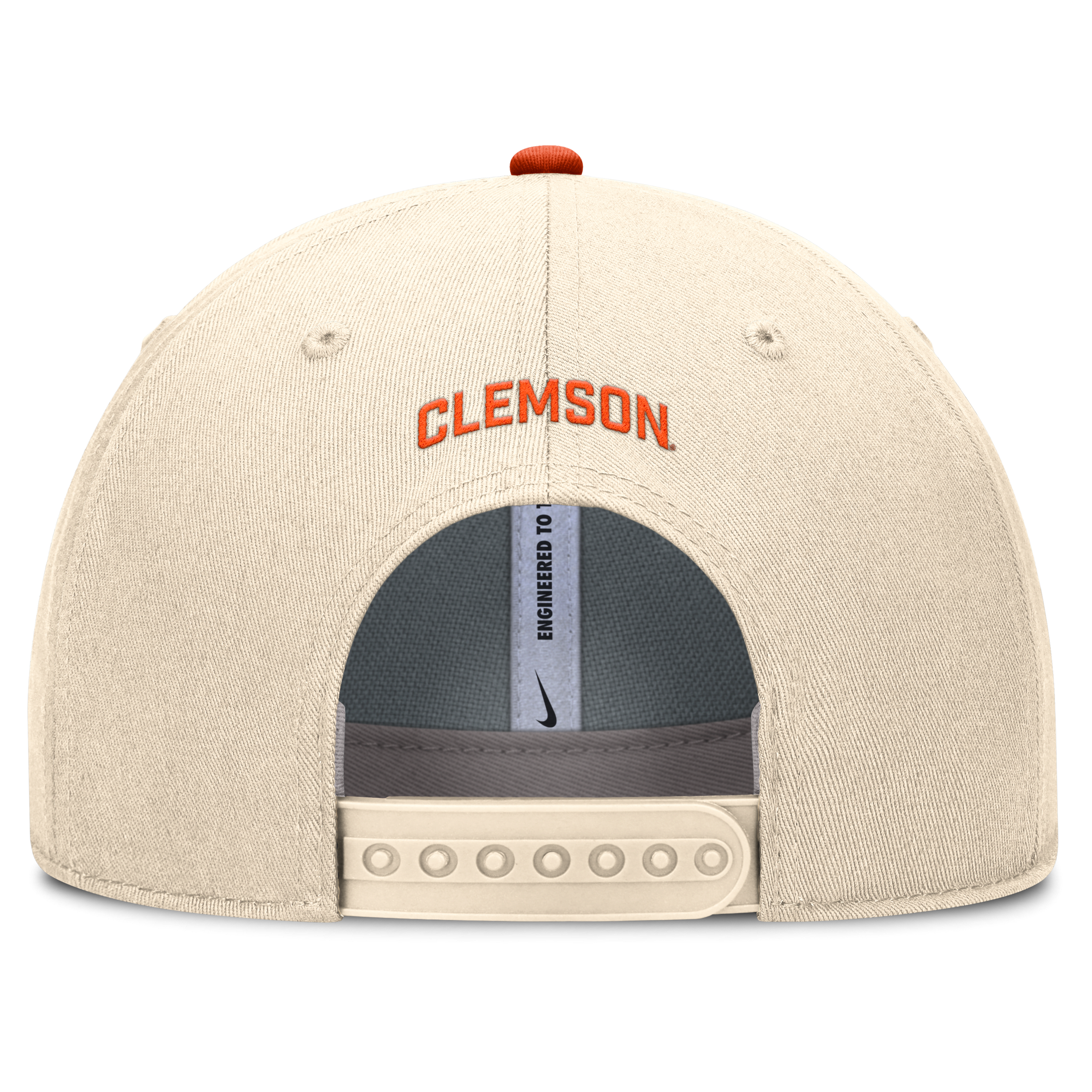 Clemson Primetime Rise Men's Nike Dri-FIT College Trucker Adjustable Hat