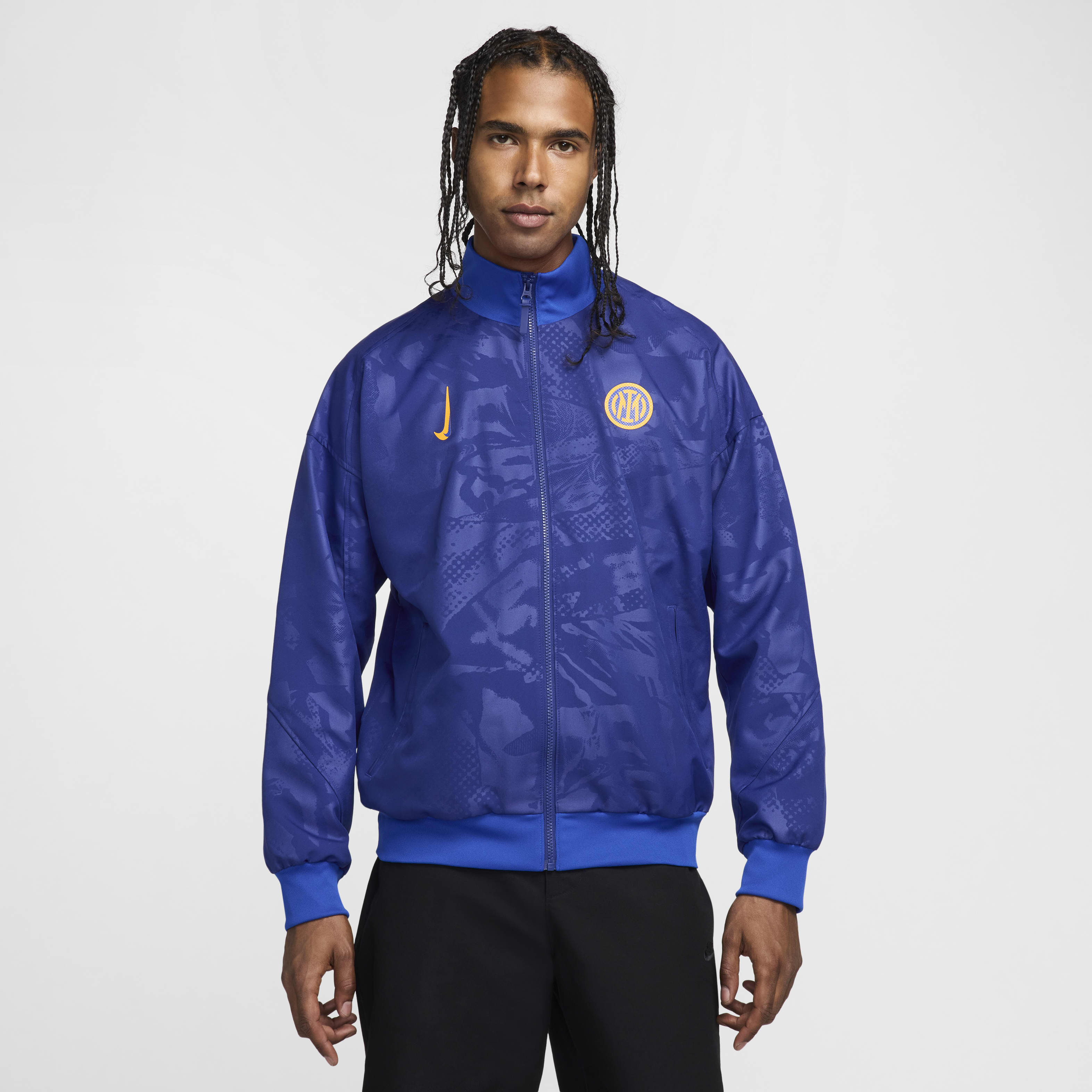 Inter Milan Strike Third Men's Nike Dri-FIT Soccer Anthem Jacket